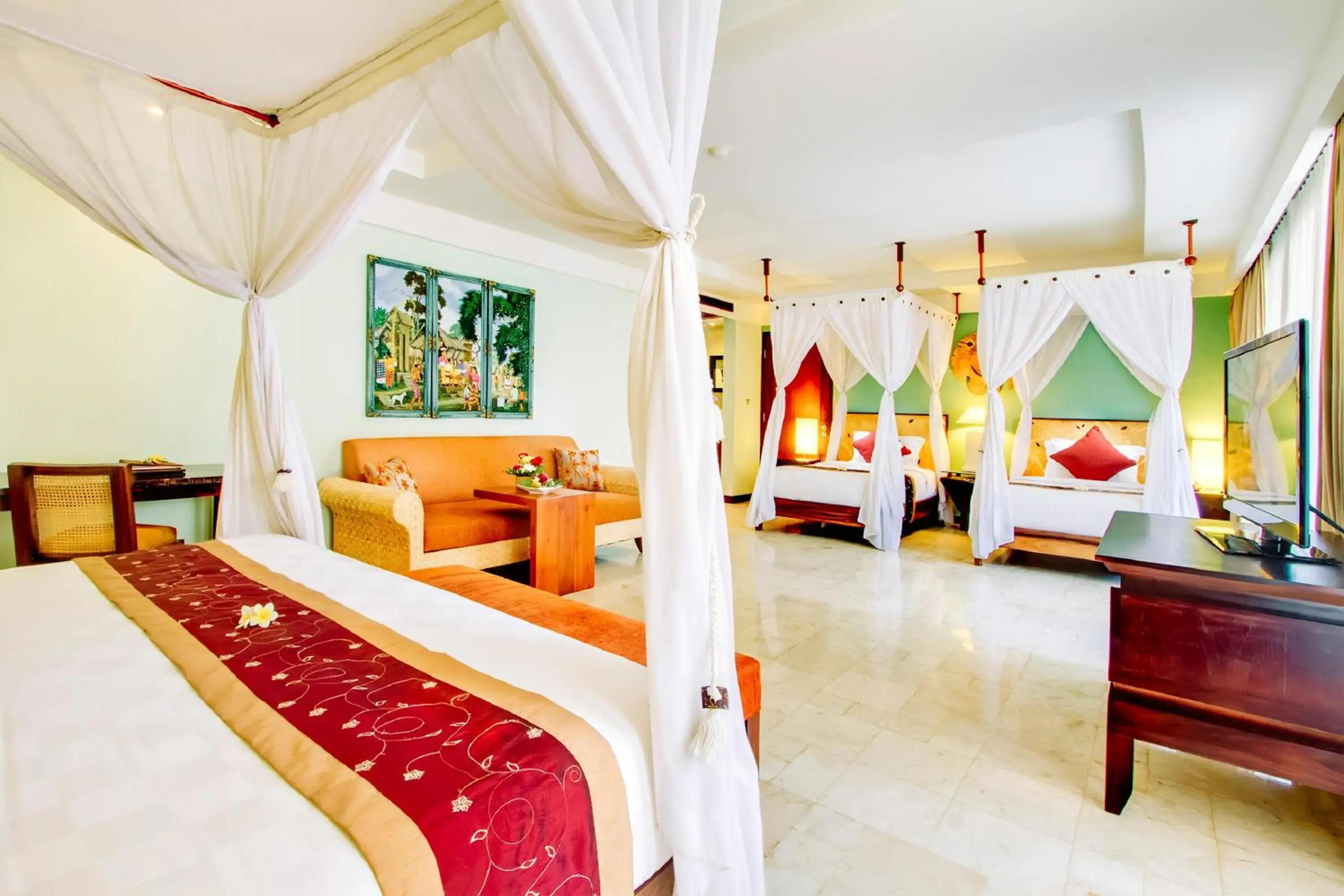 Bedroom, Bed in Rama Beach Resort And Villas