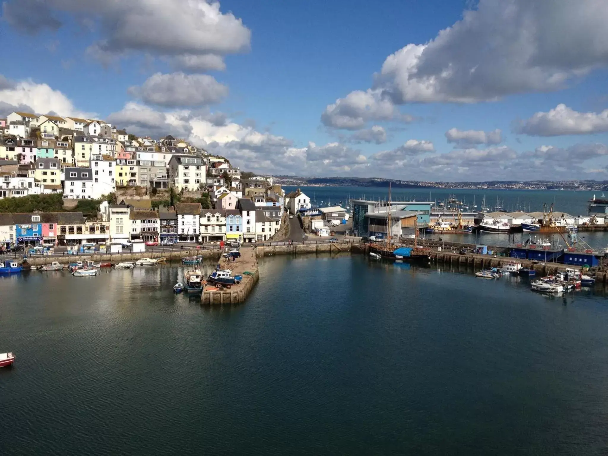 View (from property/room), Bird's-eye View in Sampford Harbour Side Guest House