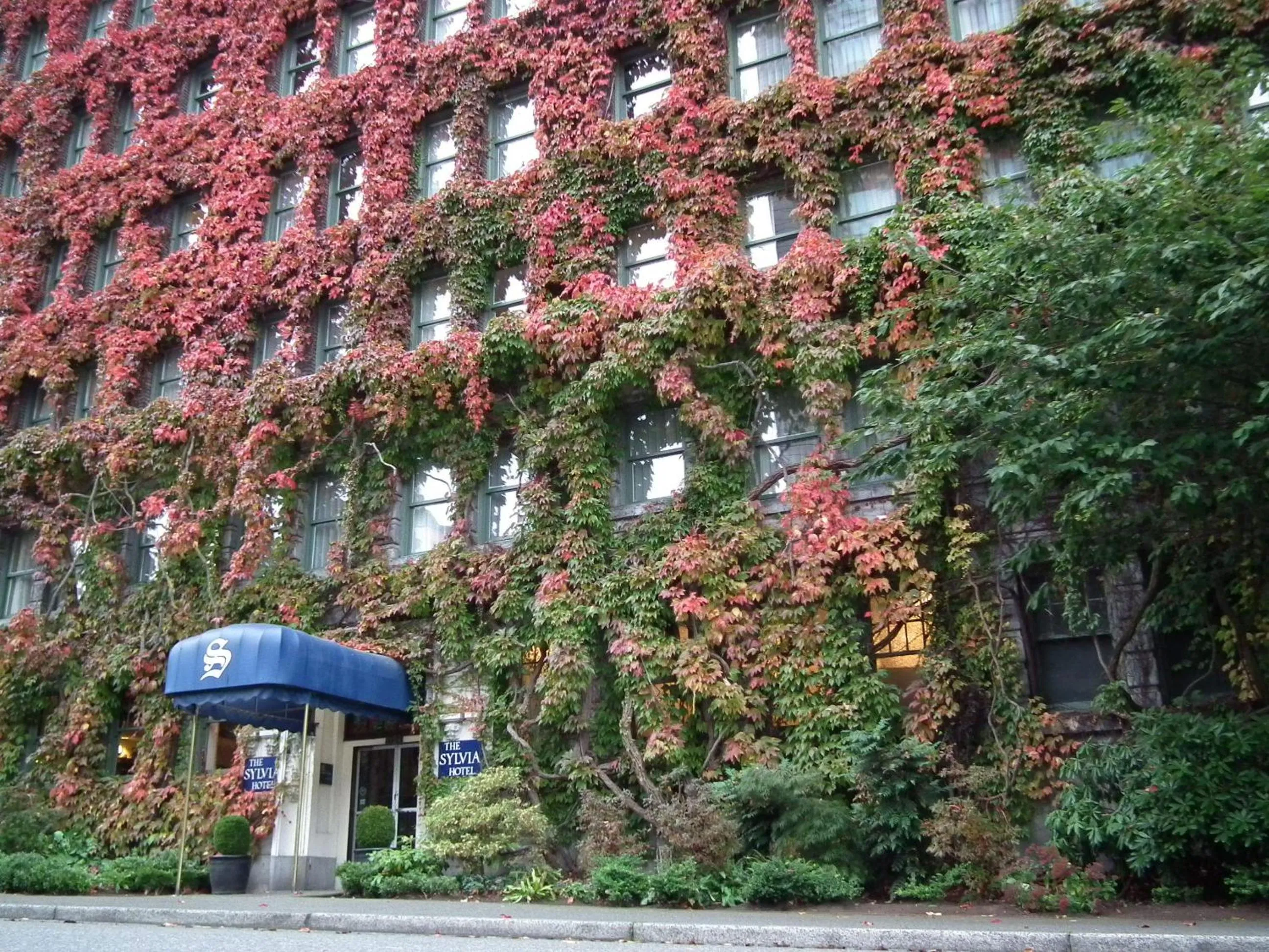 Facade/entrance in The Sylvia Hotel