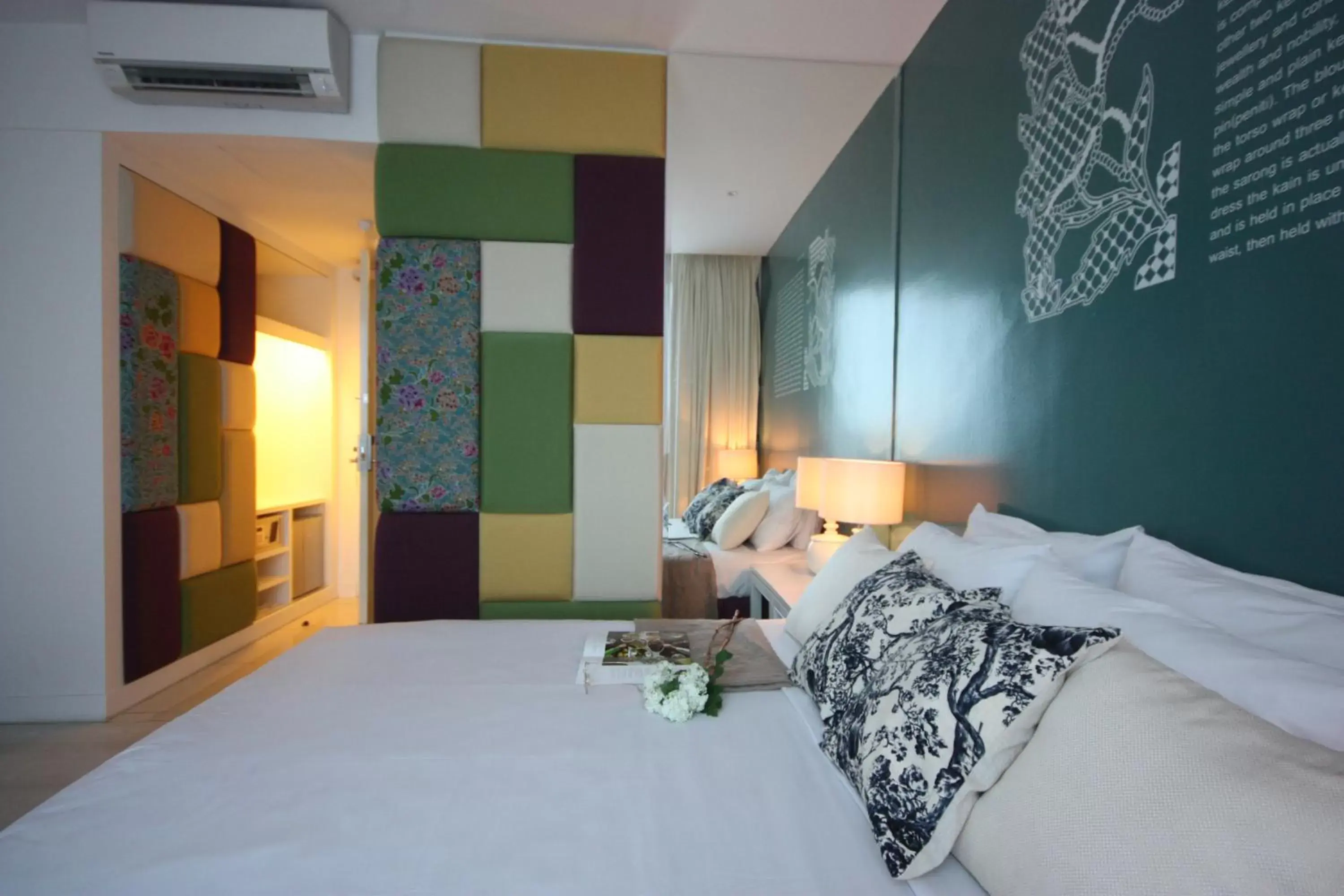 Bed in Hotel 19, Penang