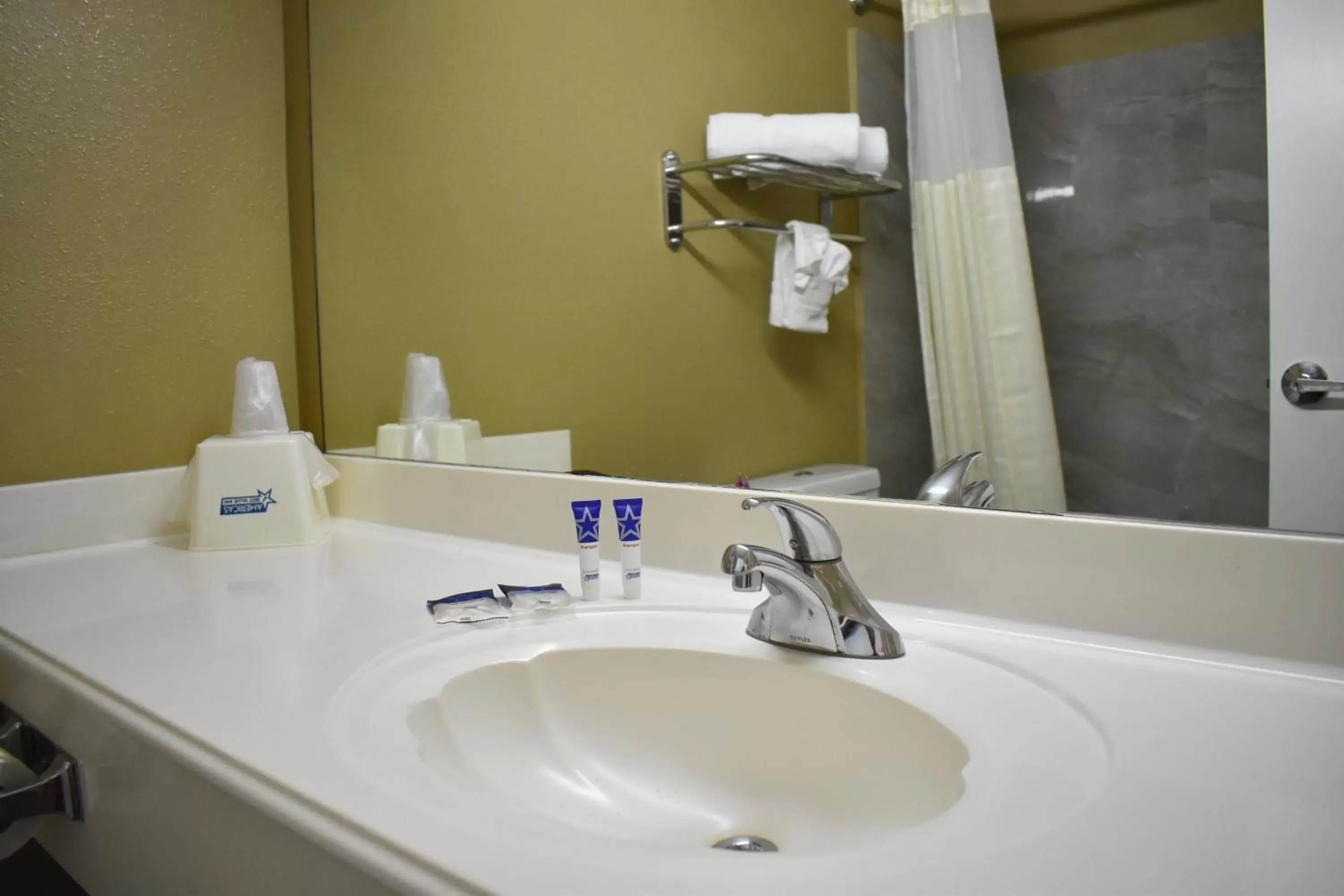 Bathroom in Americas Best Value Inn & Suites Haltom City Ft. Worth