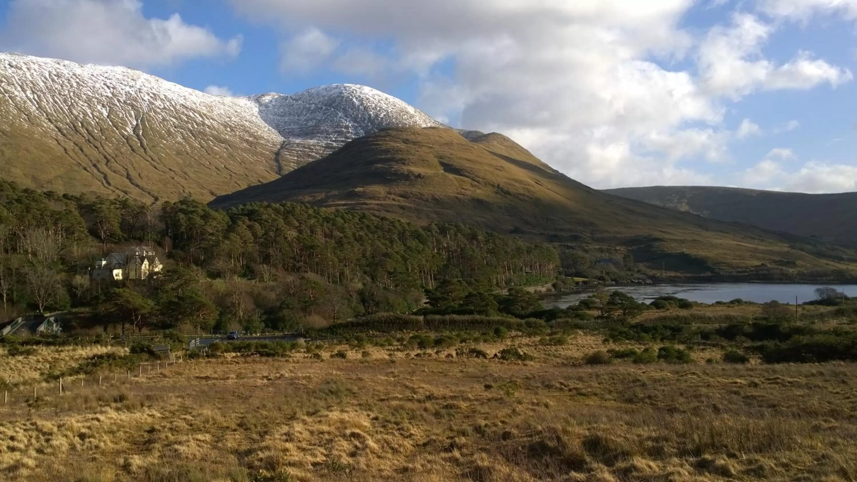 Natural landscape in Carrabaun House