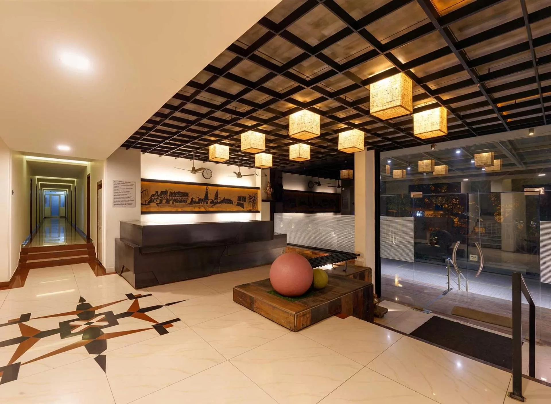 Lobby or reception in Hotel Maratha Regency