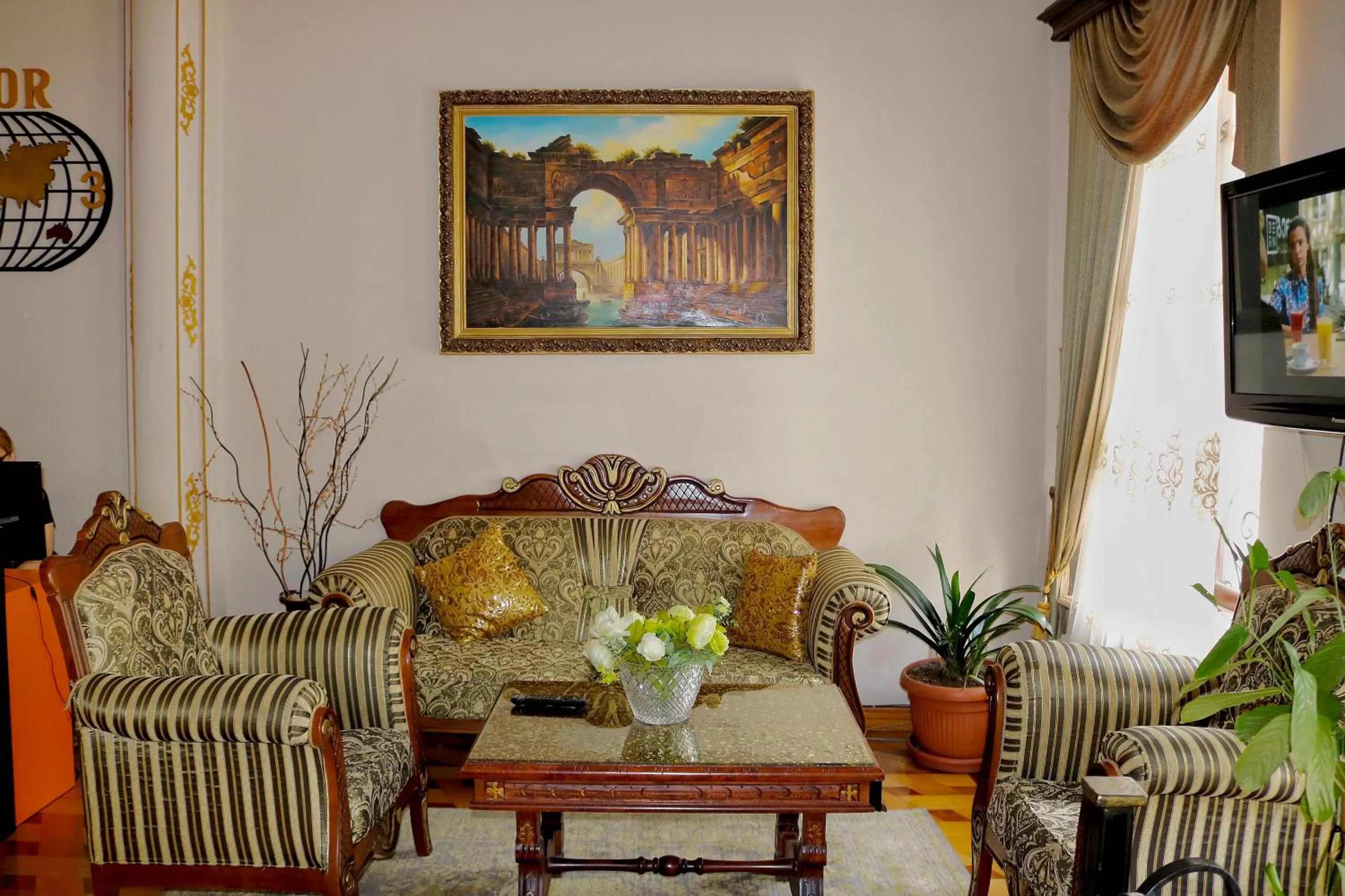 Lobby or reception, Seating Area in Luxors Garden