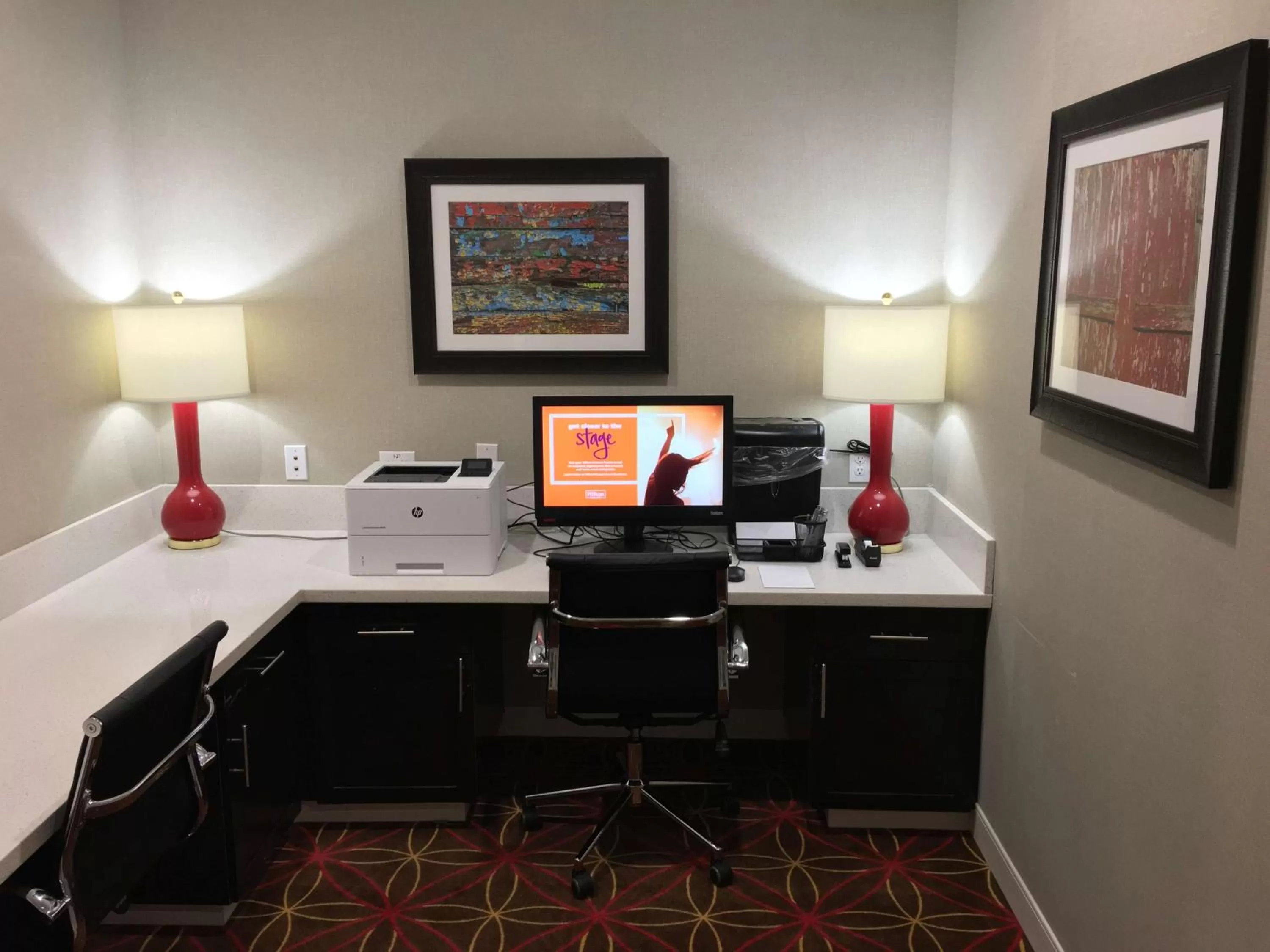 Meeting/conference room in Hampton Inn McPherson
