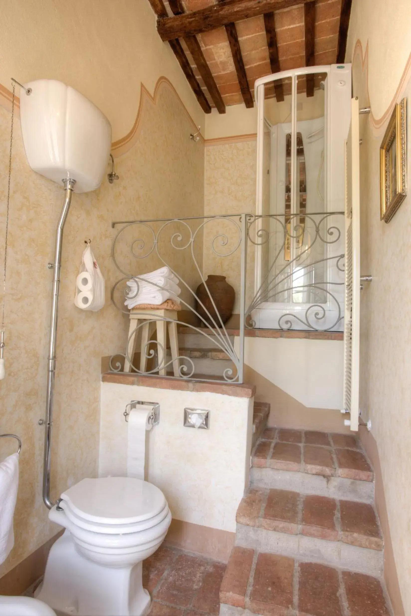 Shower, Bathroom in Relais Villa Baldelli