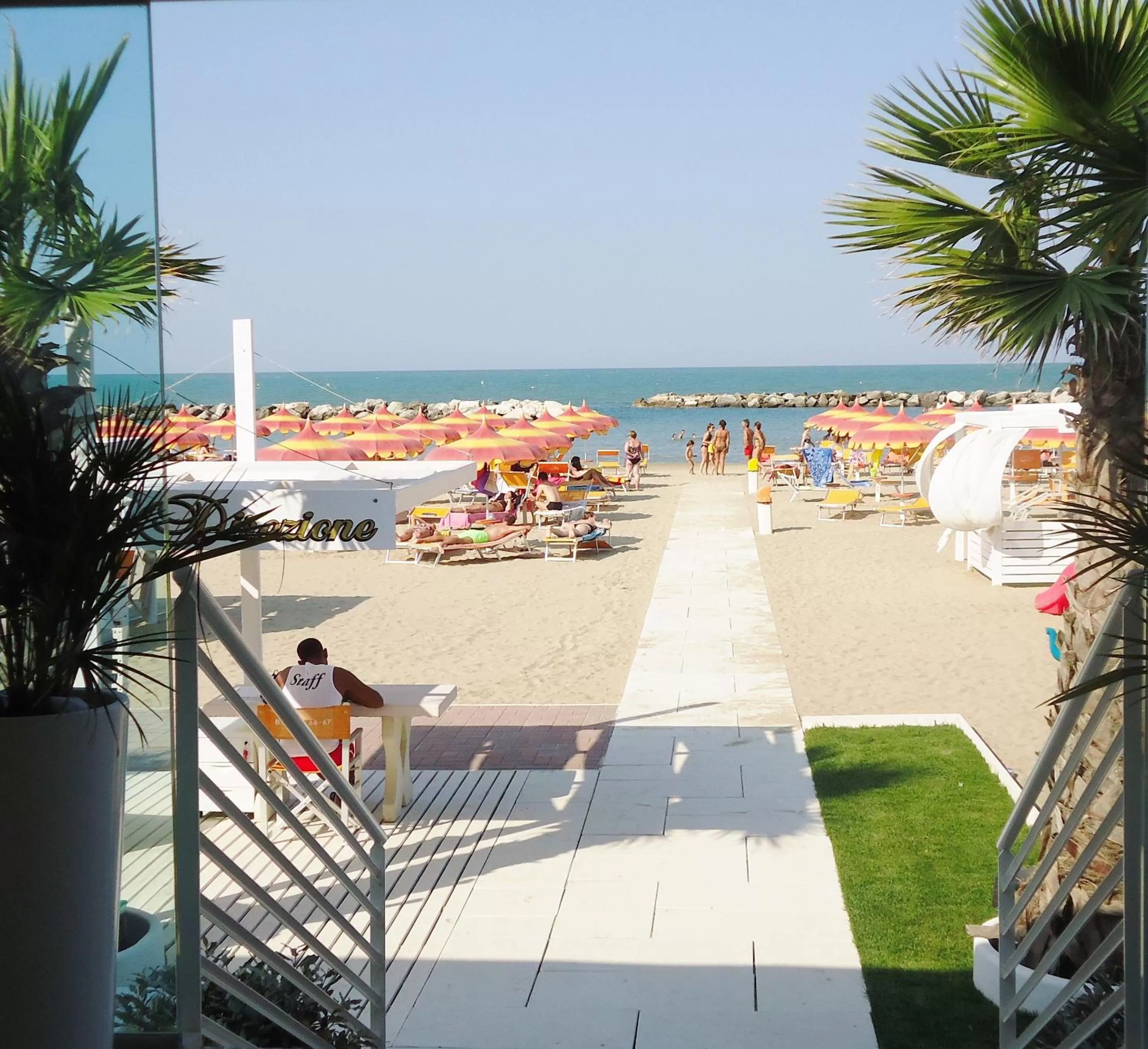 Beach in Baldinini Hotel