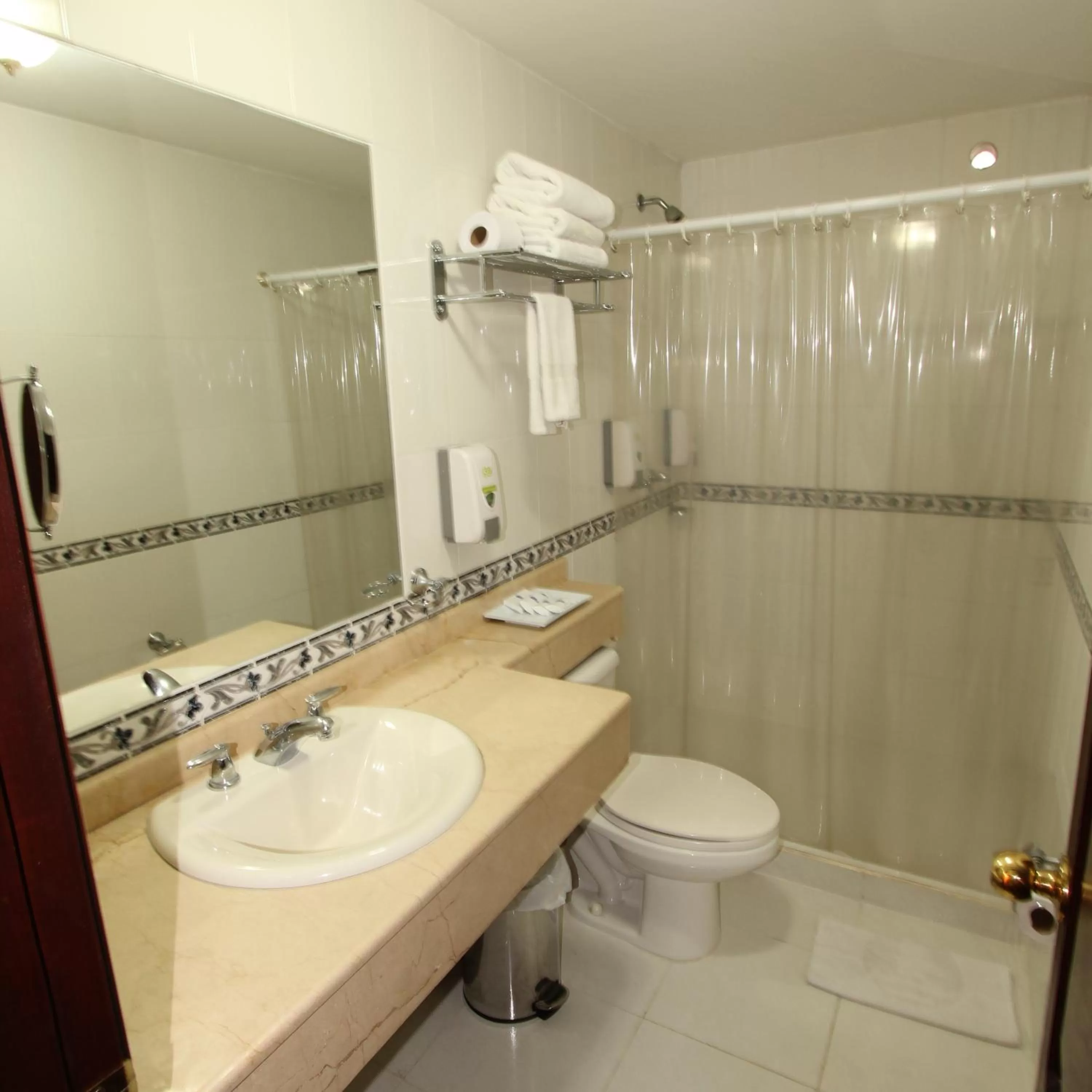 Bathroom in Hotel San Fernando Real