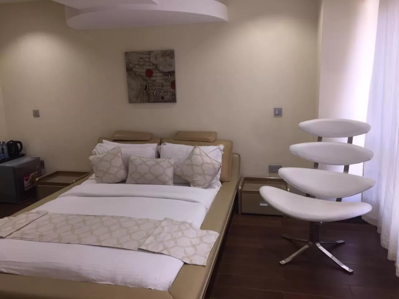 Bedroom, Bed in The Landmark Suites Westlands, Nairobi- Next to Westgate Mall