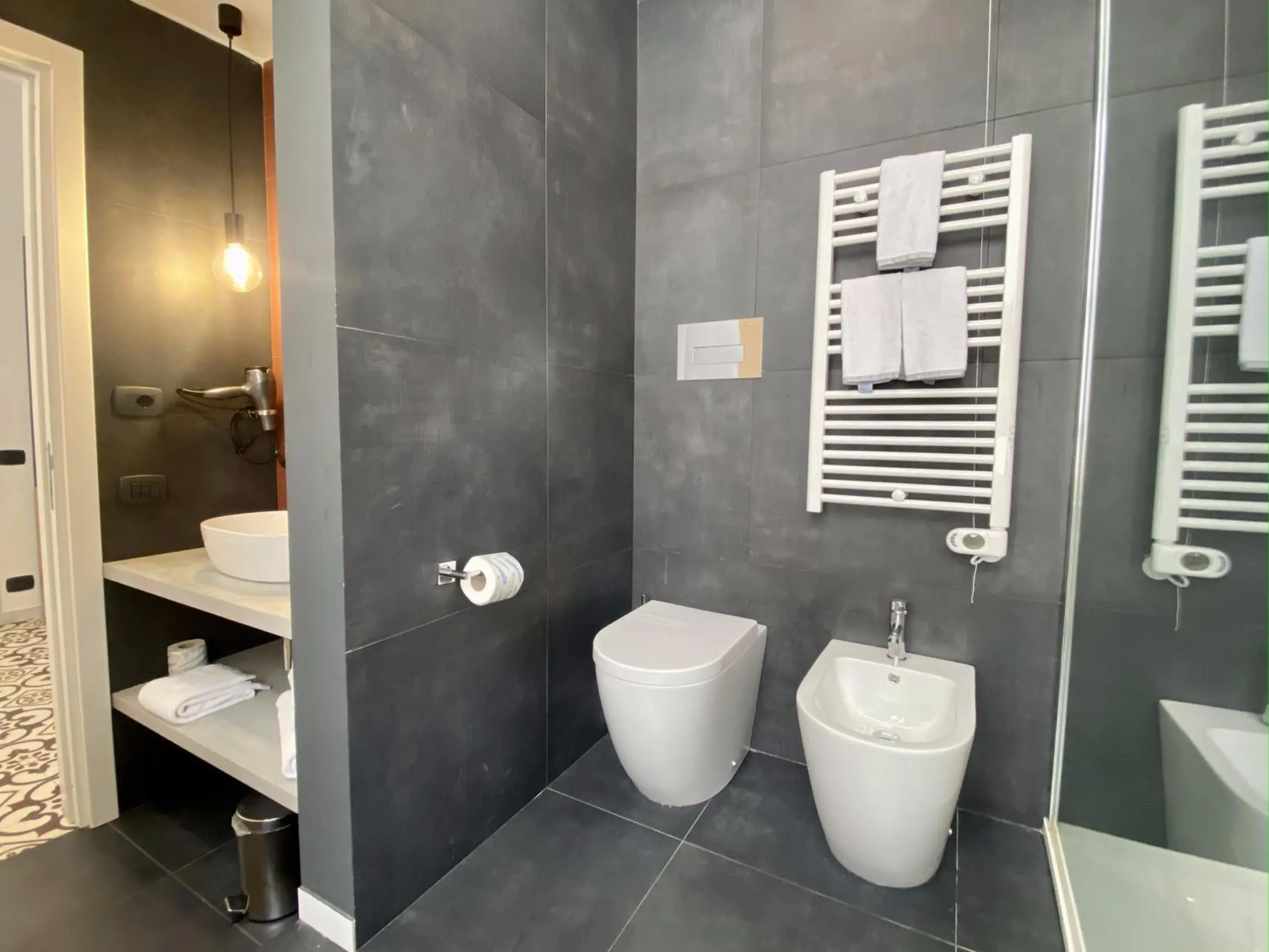 Bathroom in Badia Nuova Residence