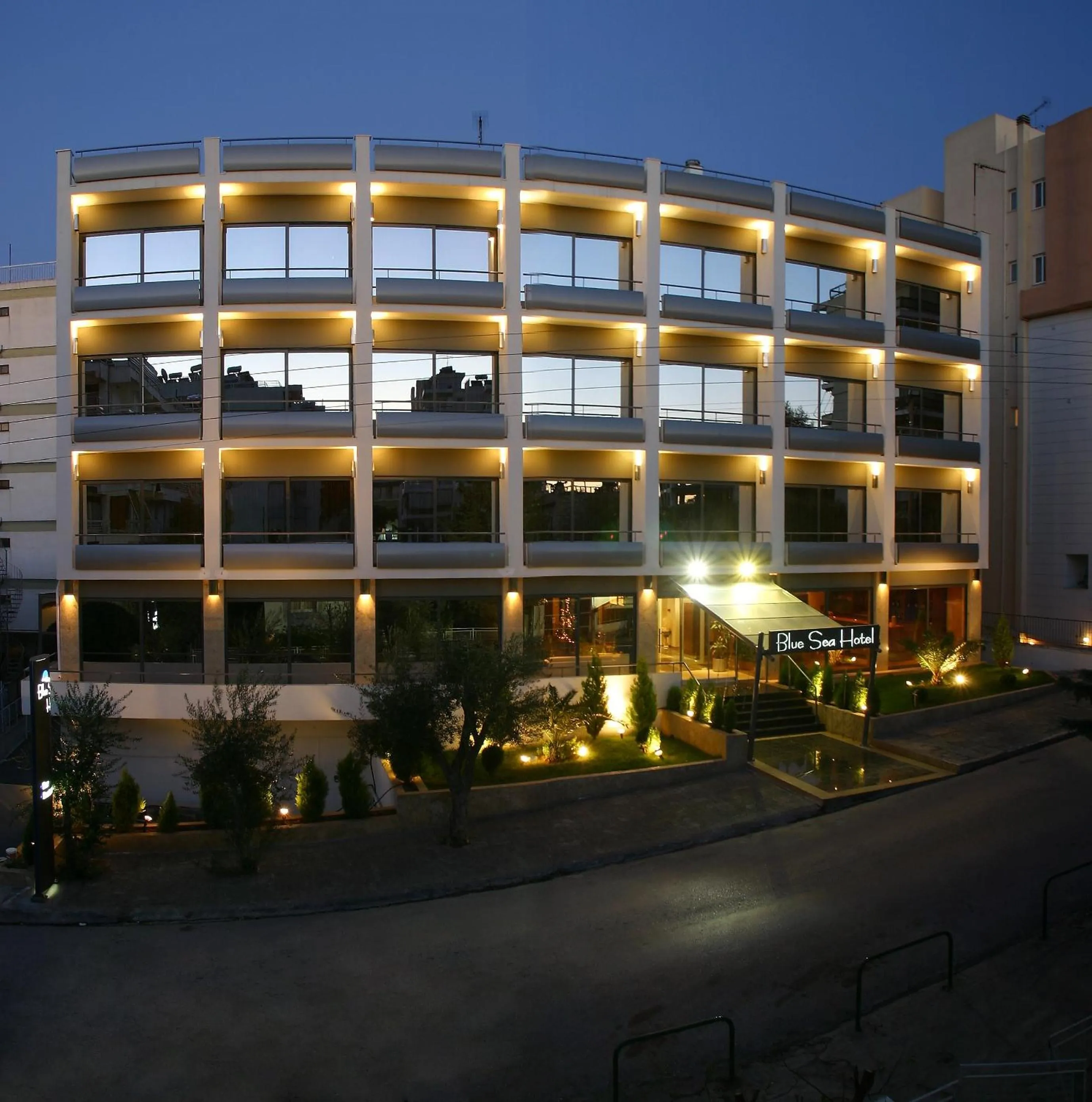 Property building in Blue Sea Hotel Alimos