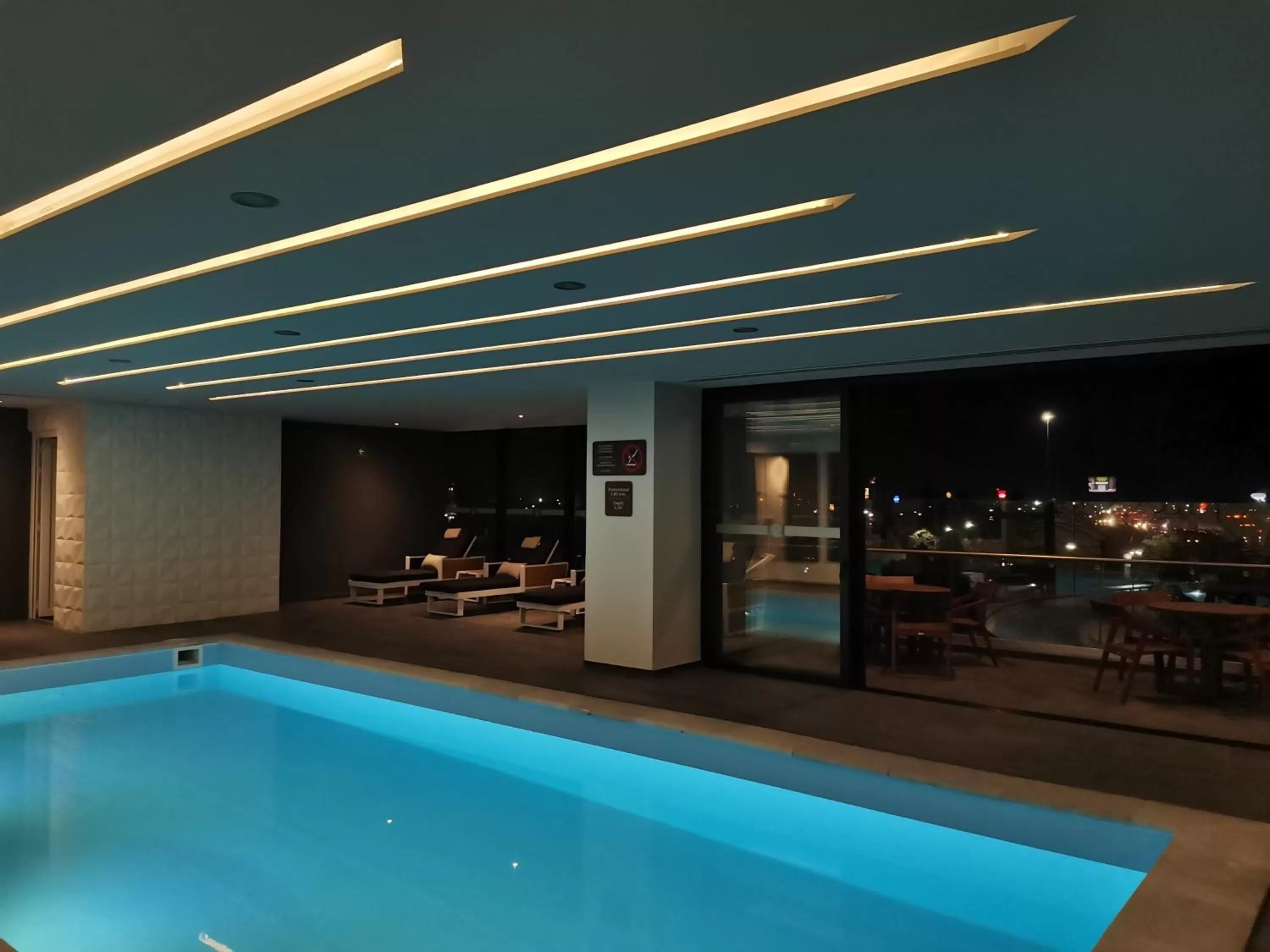 Swimming pool in Ramada Encore by Wyndham Monterrey Apodaca Zona Aeropuerto