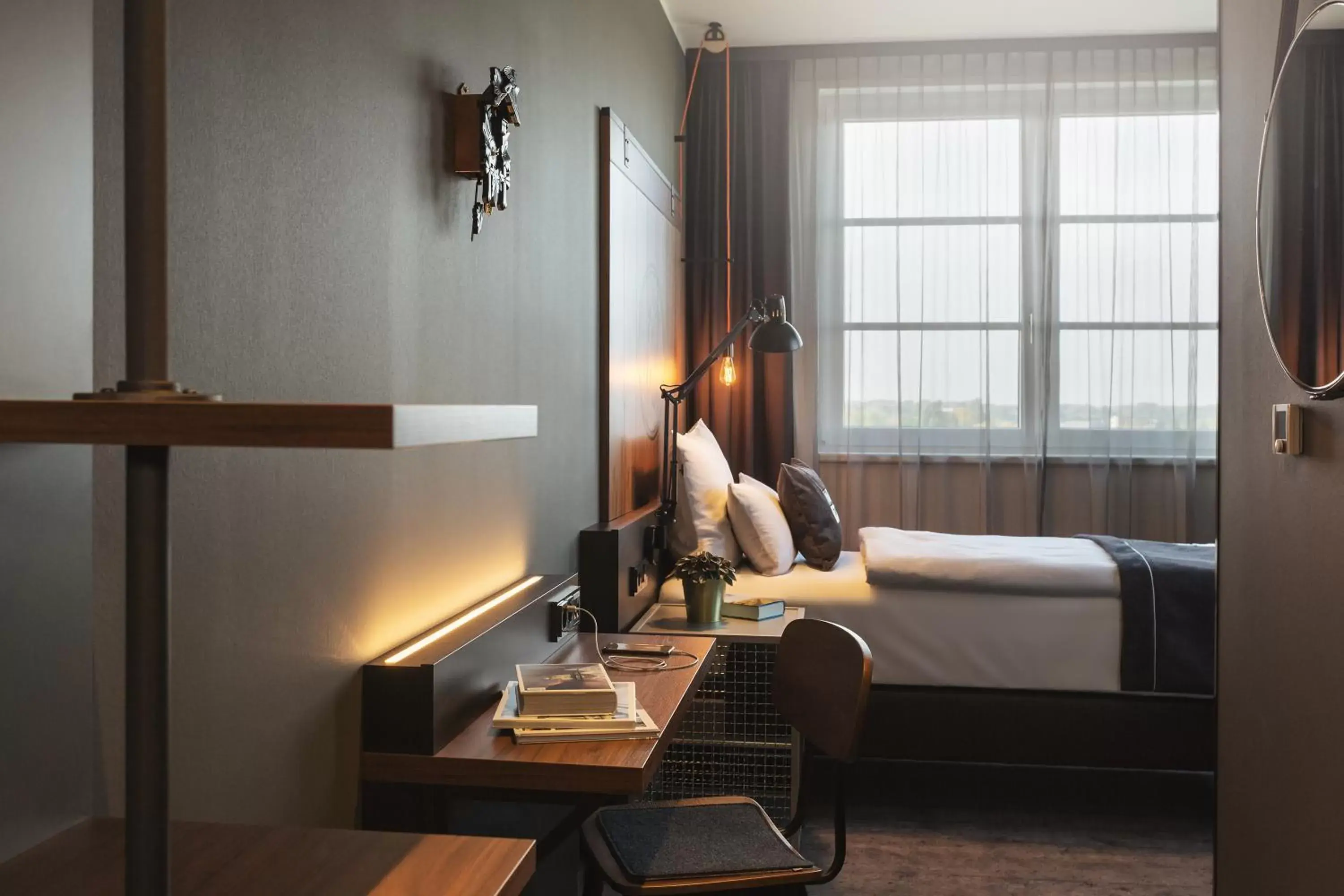 Bed in Holiday Inn - the niu, Bricks Hamburg Eppendorf by IHG Bed in Holiday Inn - the niu, Bricks Hamburg Eppendorf by IHG