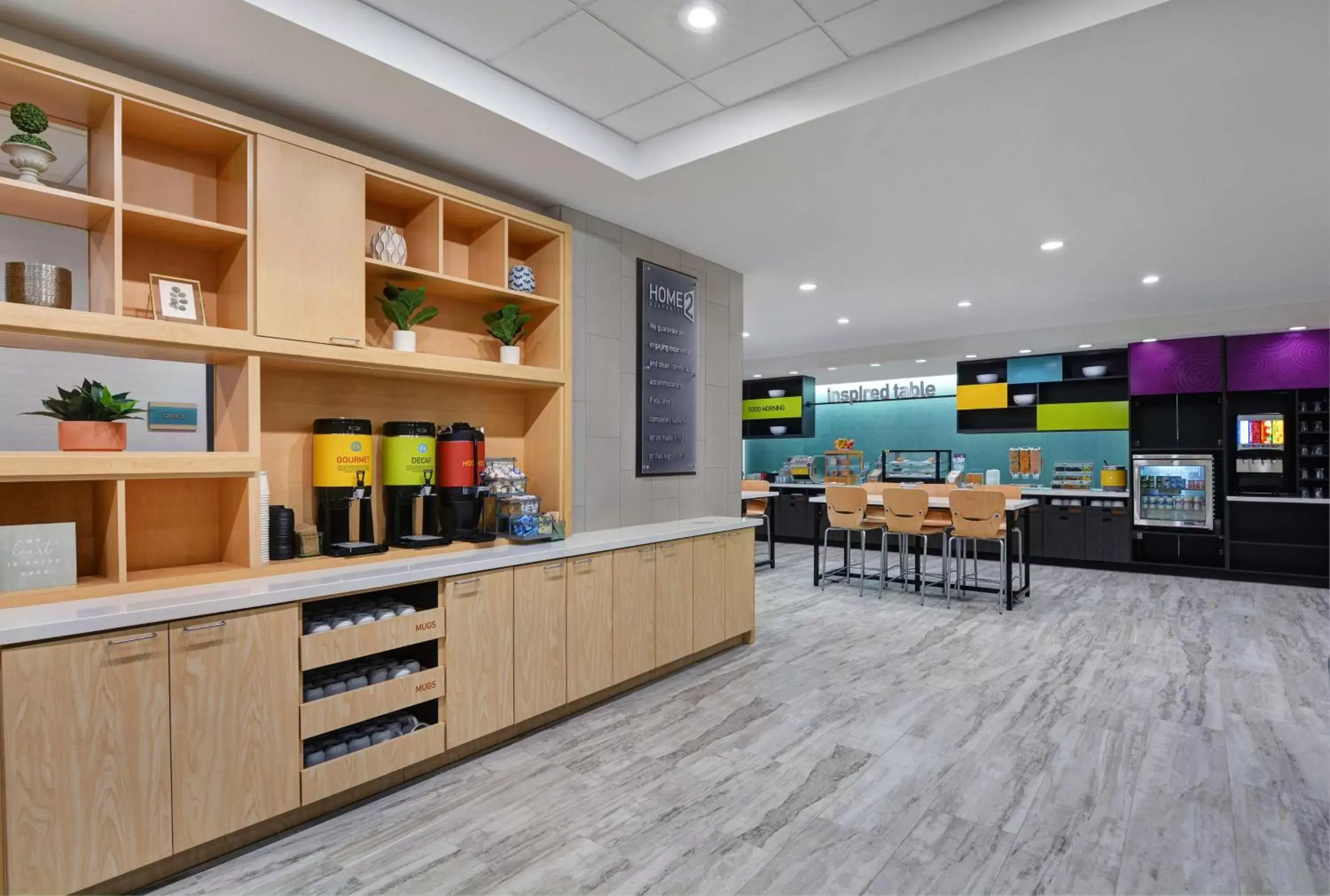 Breakfast in Home2 Suites By Hilton Bentonville Rogers