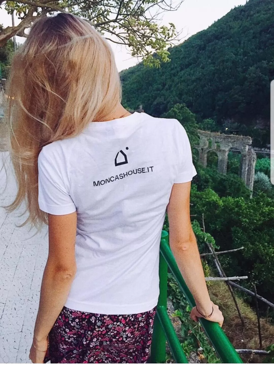 Property logo or sign in Monca's house