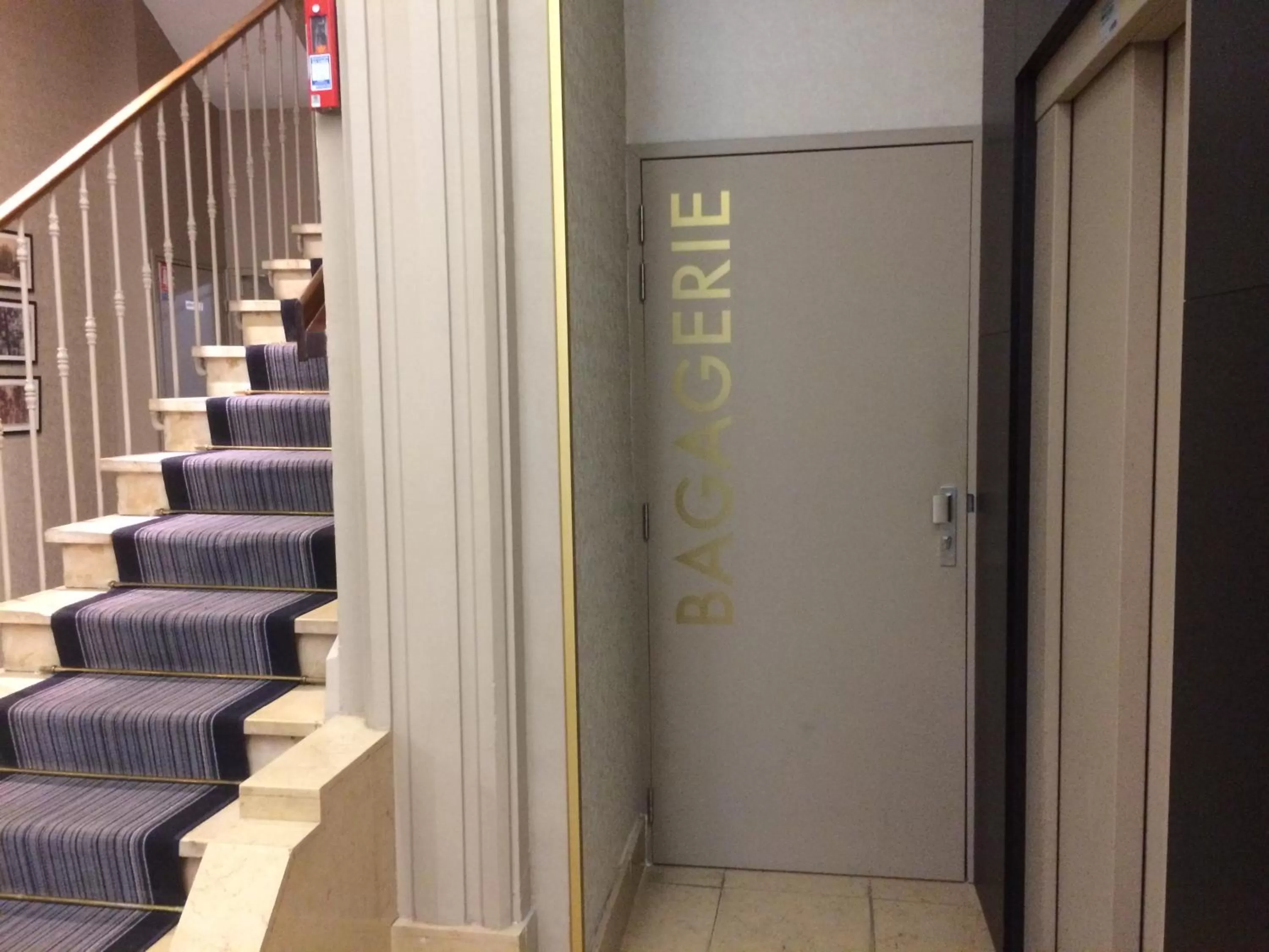 On site in Hotel d'Angleterre