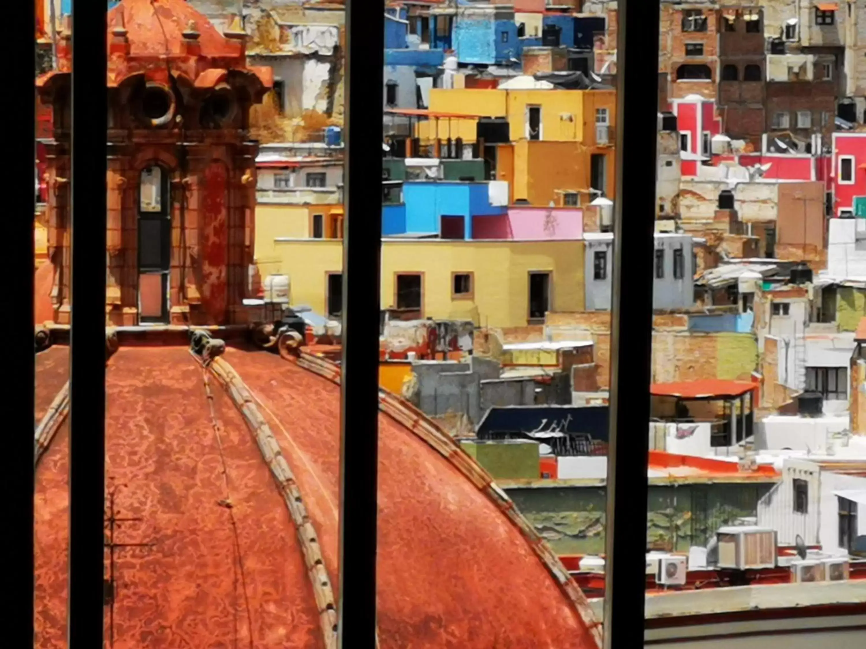 City view in Hotel Chocolate Tradicional City view in Hotel Chocolate Tradicional