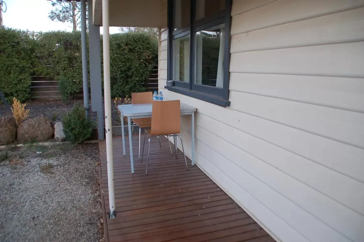 Patio in Calder Motel