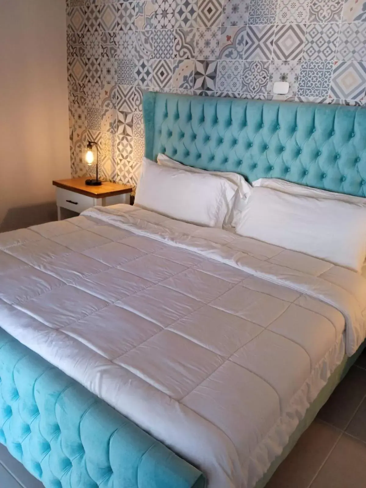 Bed in Hotel Mono Azul