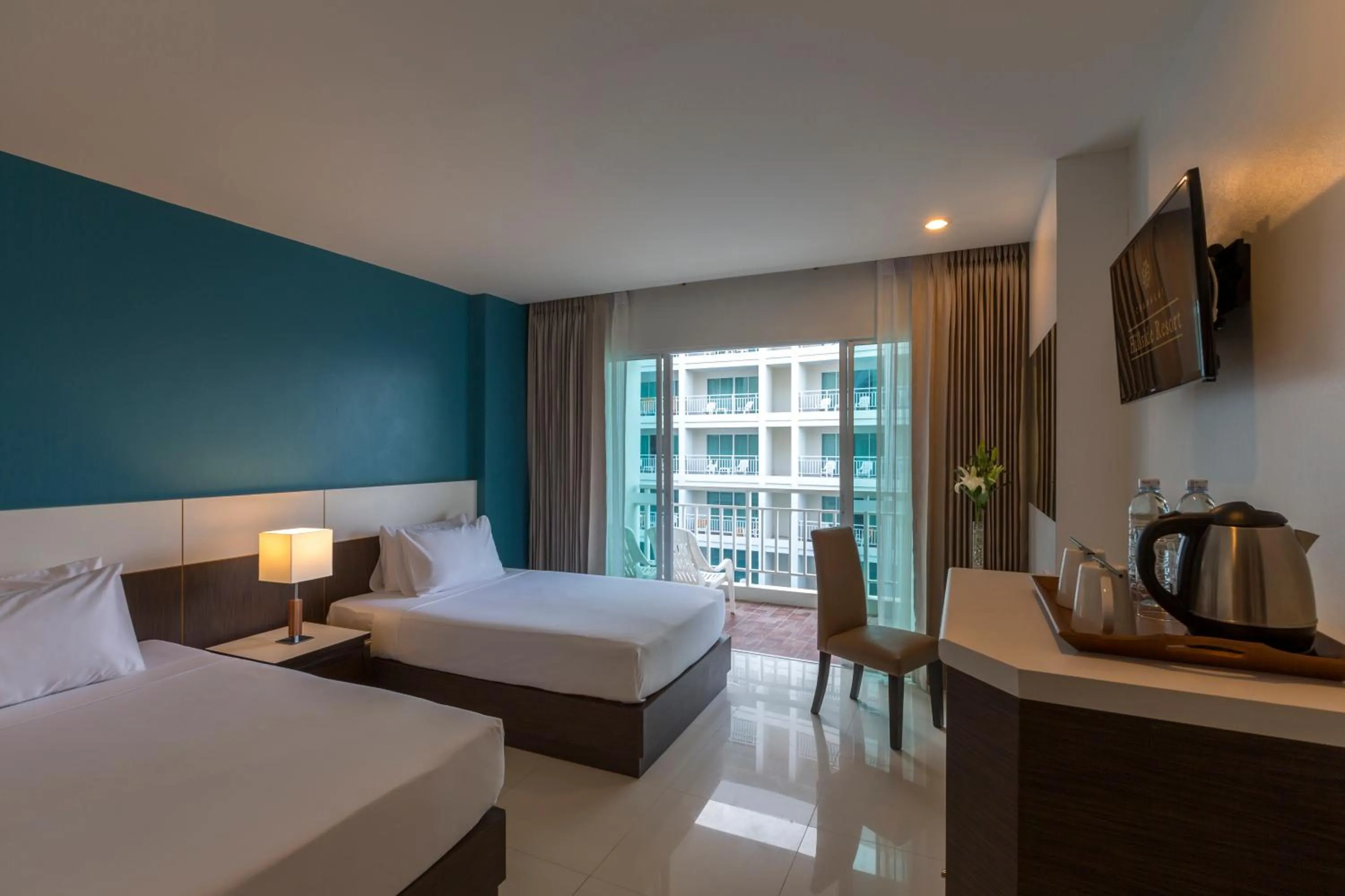 Photo of the whole room, Bed in Chanalai Hillside Resort, Karon Beach