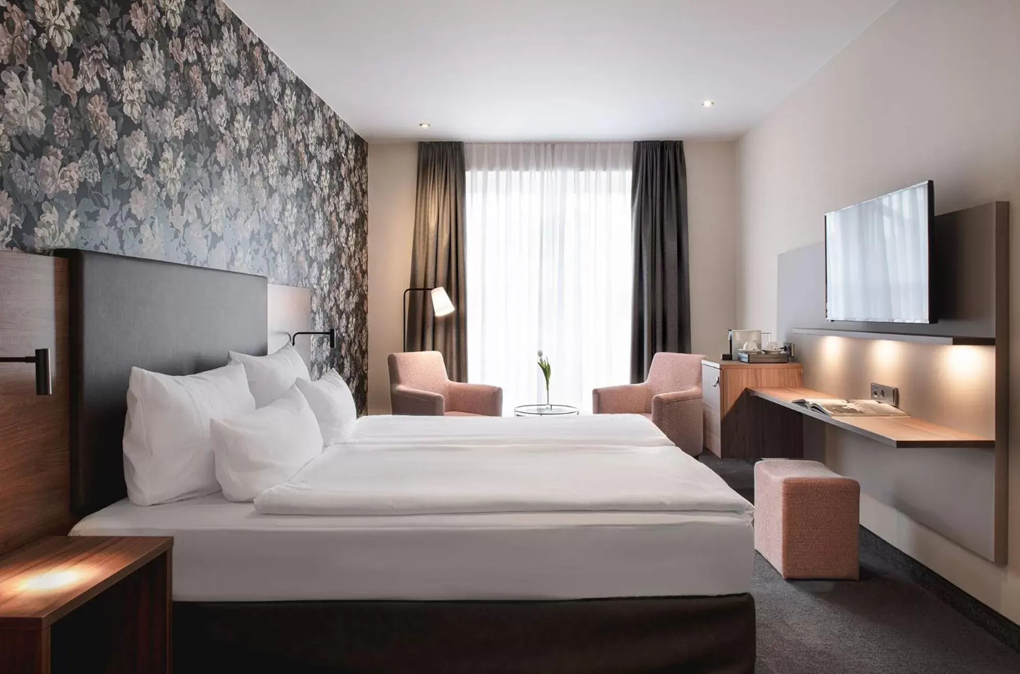 Bed in Sympathie-Hotel Fürstenhof