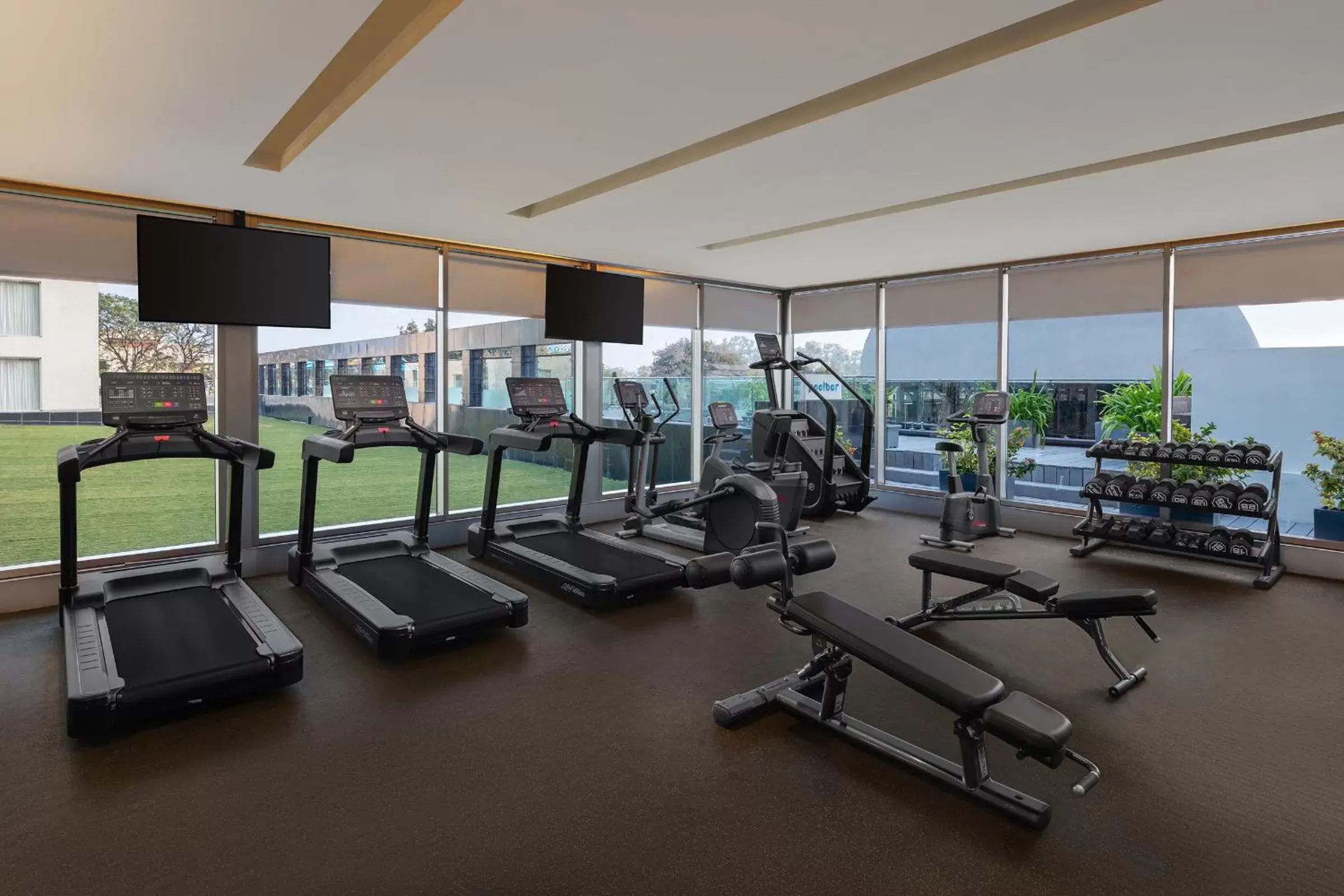 Fitness centre/facilities, Fitness Center/Facilities in Indore Marriott Hotel