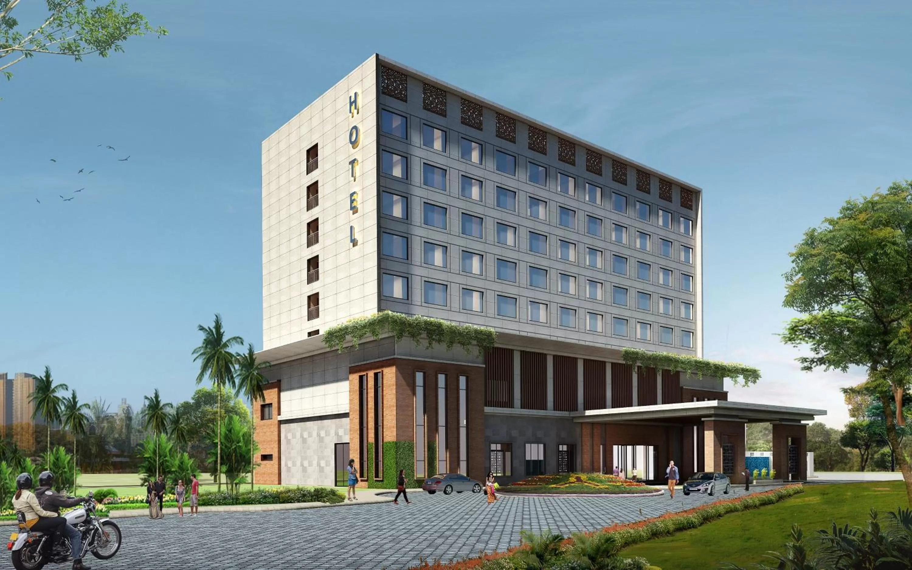 Property building in Manjeera Premiere