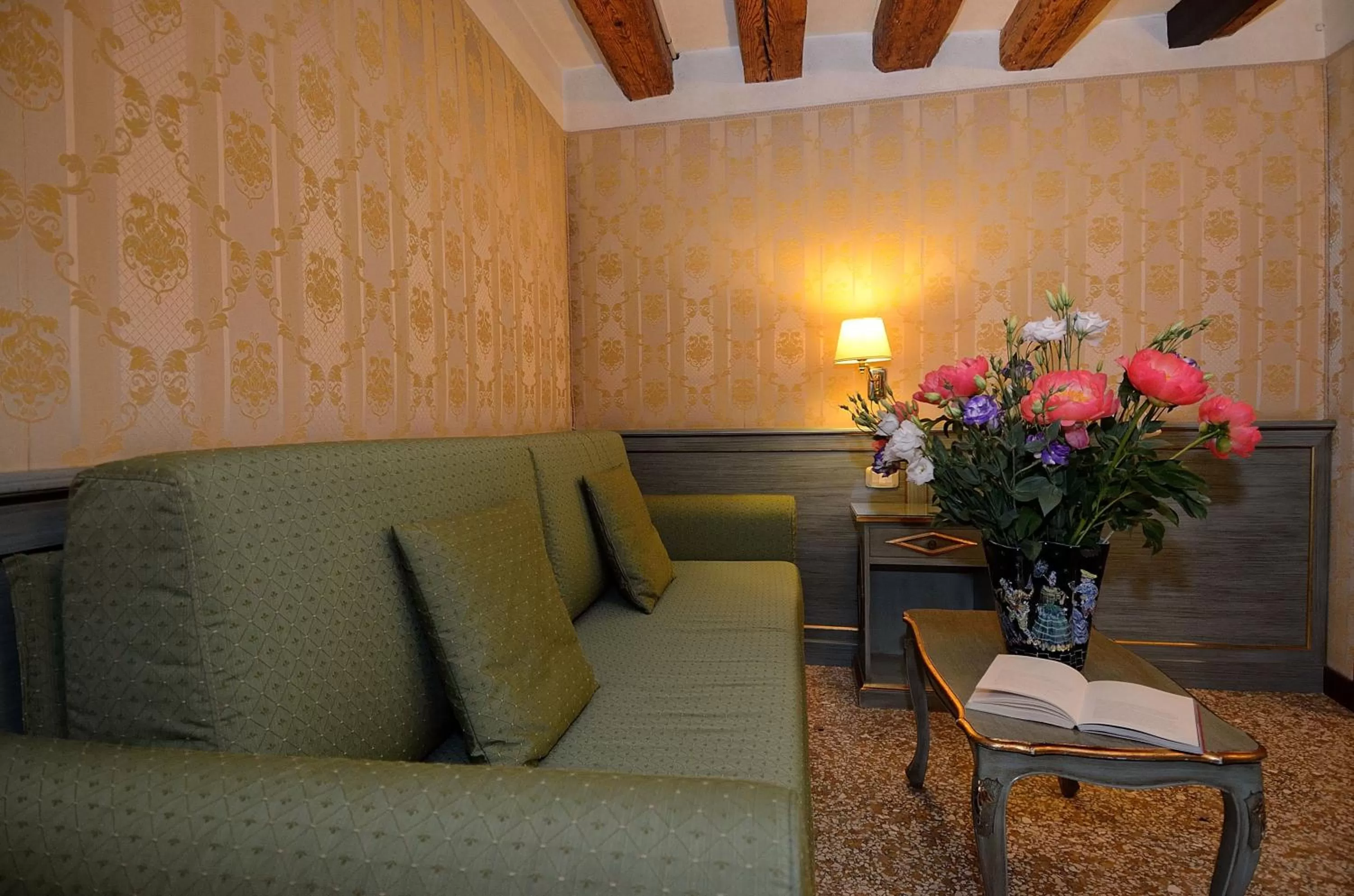 Seating area in Locanda La Corte