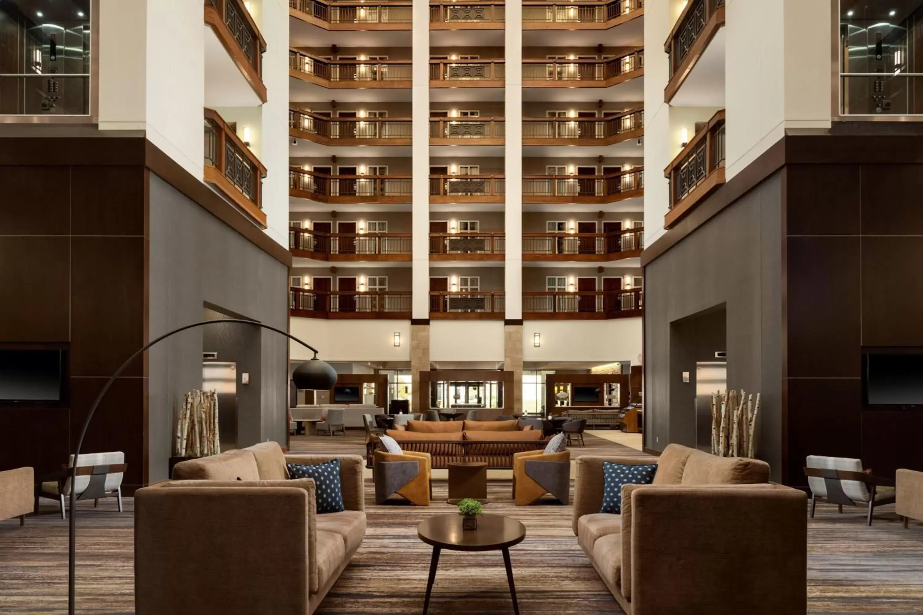 Lobby or reception in Minneapolis Marriott Northwest