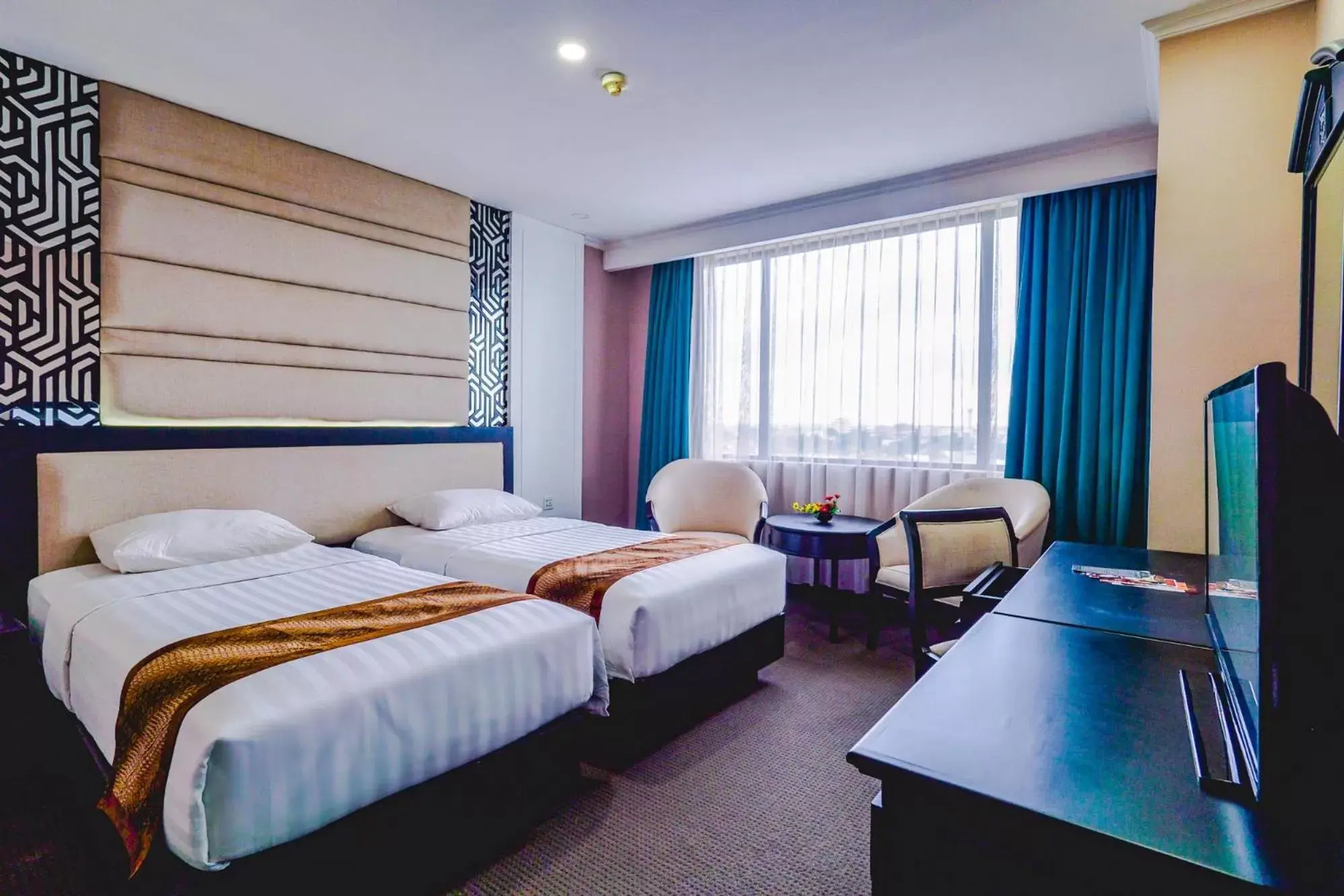 Bed in Grand Arkenso Park View Bed in Grand Arkenso Park View