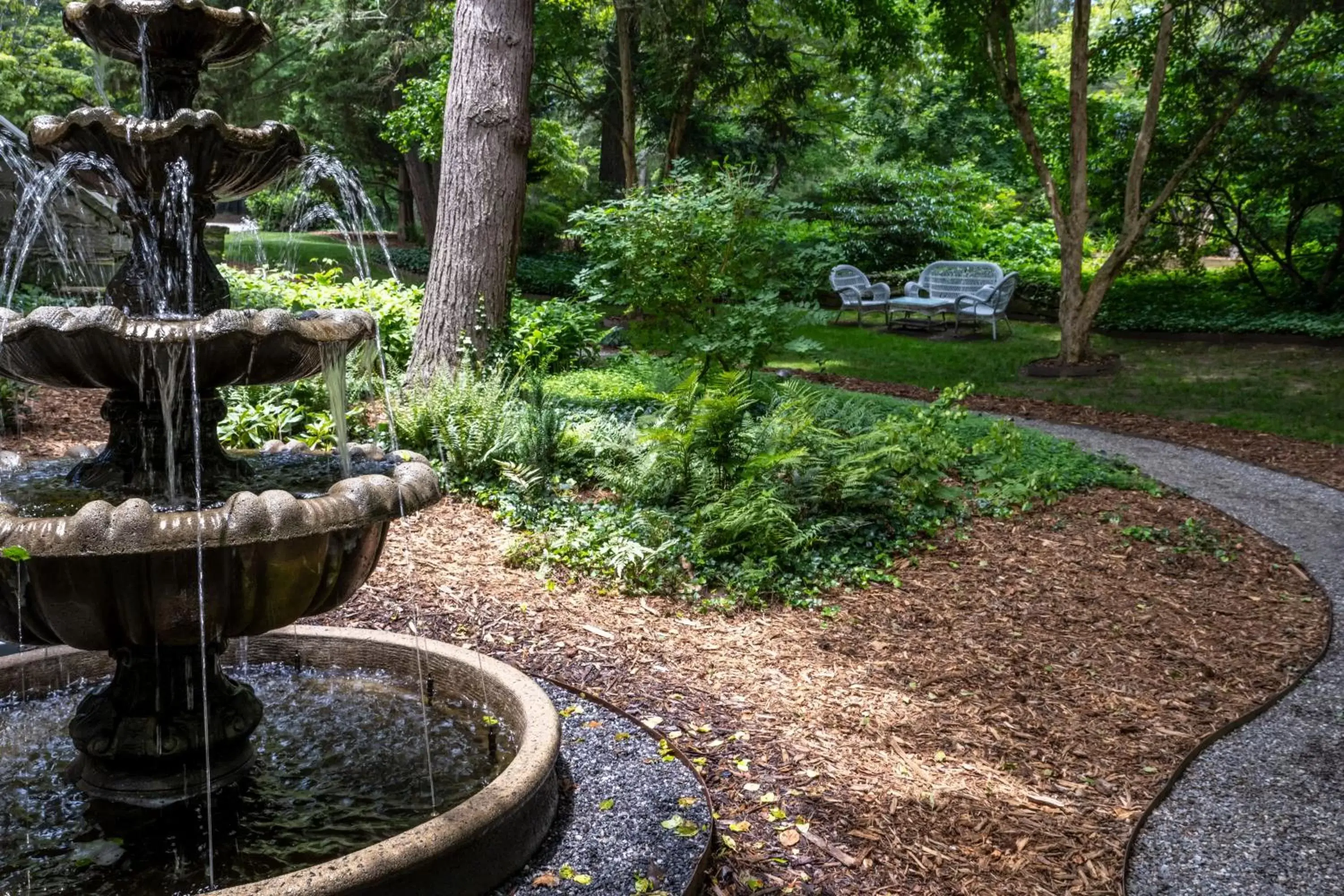 Natural landscape, Garden in The 1899 Wright Inn & Carriage House