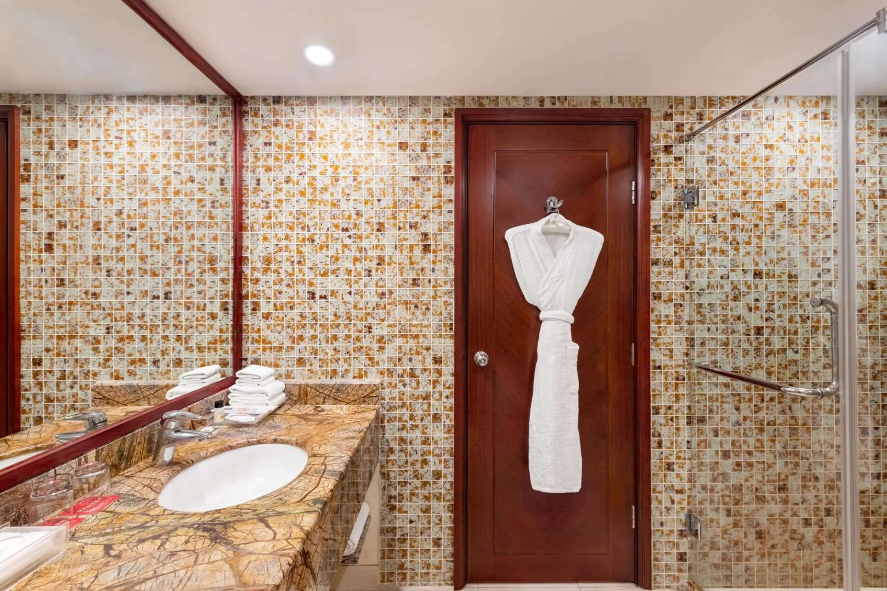 Bathroom in Ramada by Wyndham Jaipur Jaisinghpura