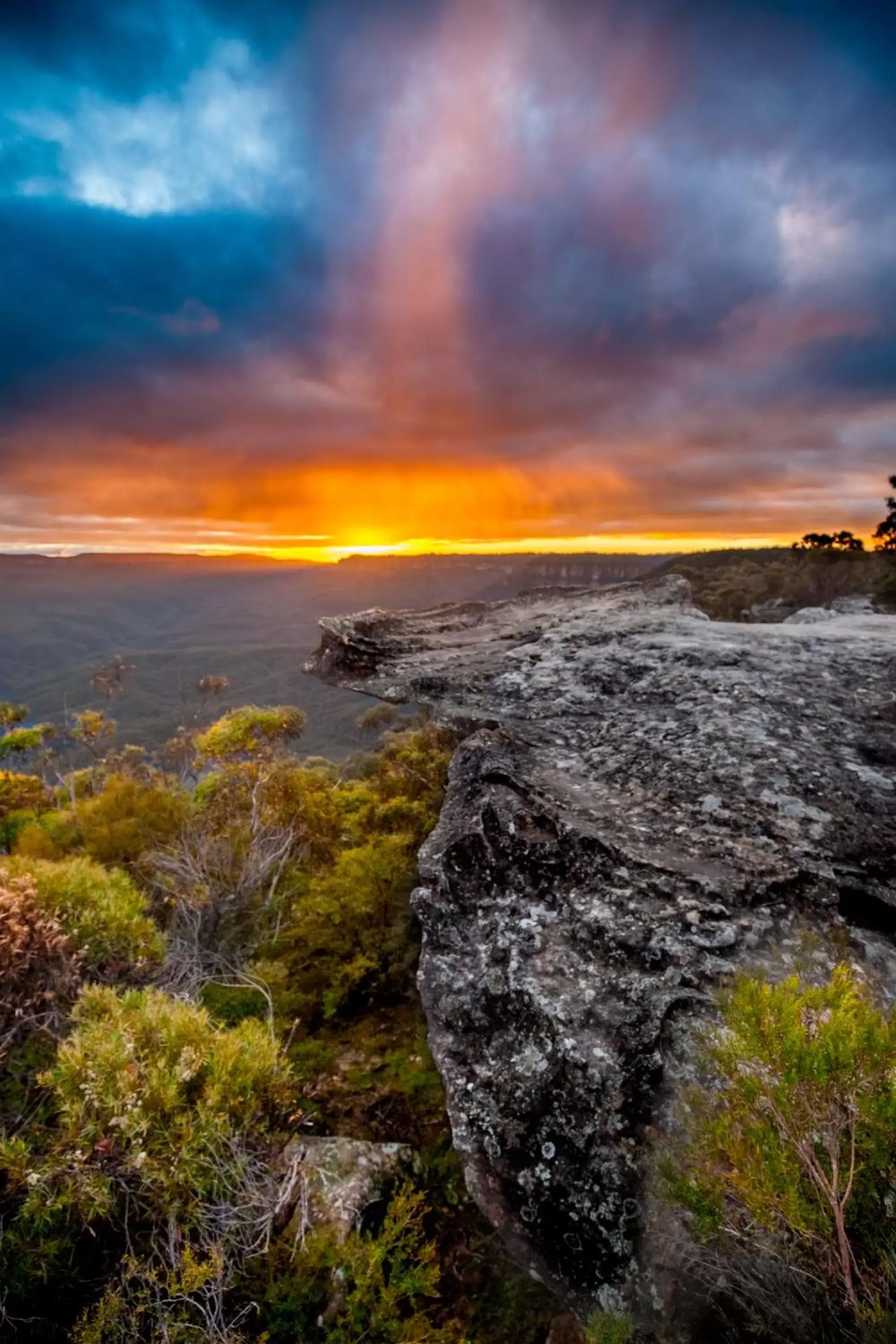 Natural landscape, Sunrise/Sunset in Sky Rider Motor Inn