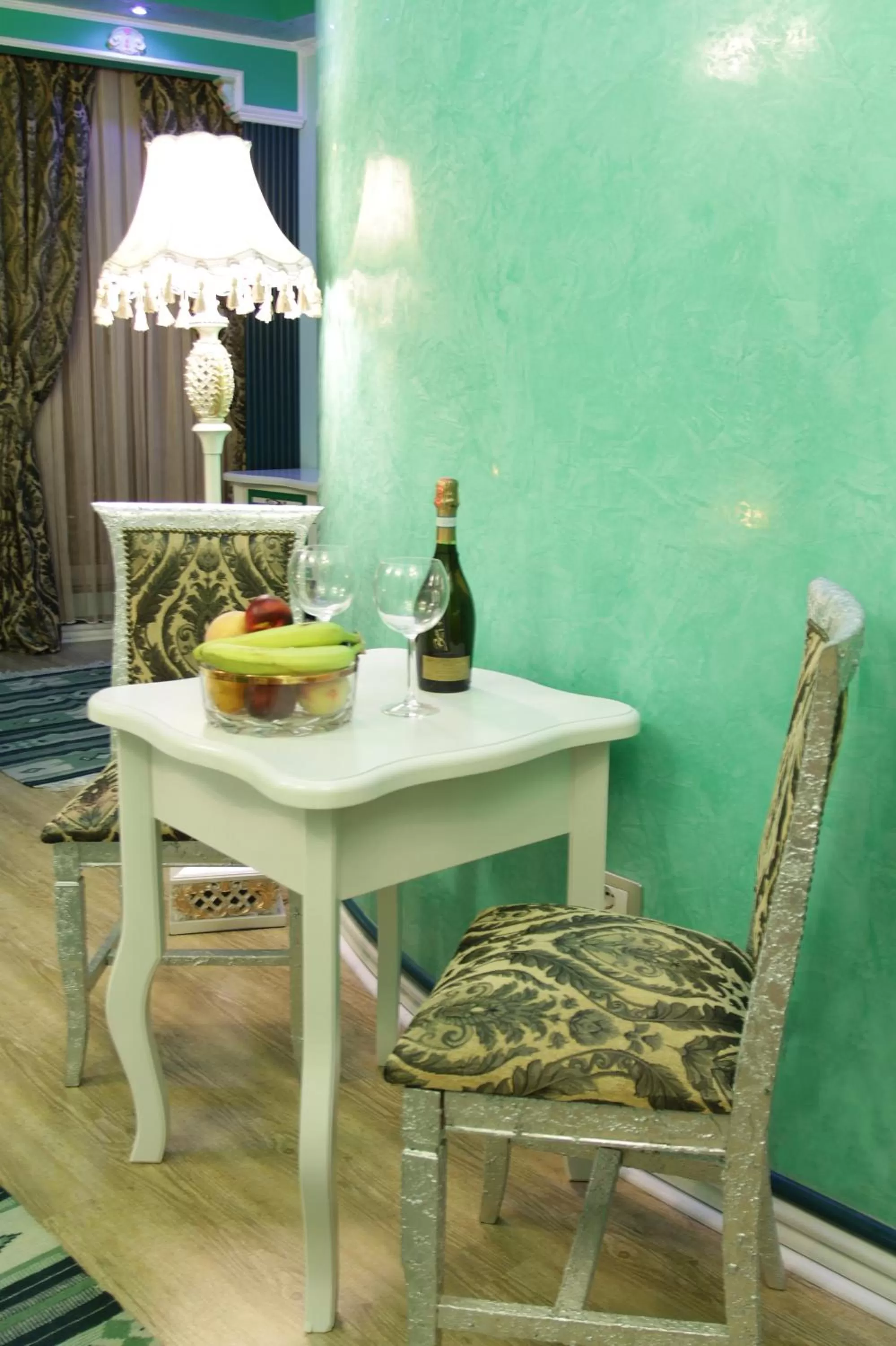 Decorative detail in Hotel Villa Fernando Tirana