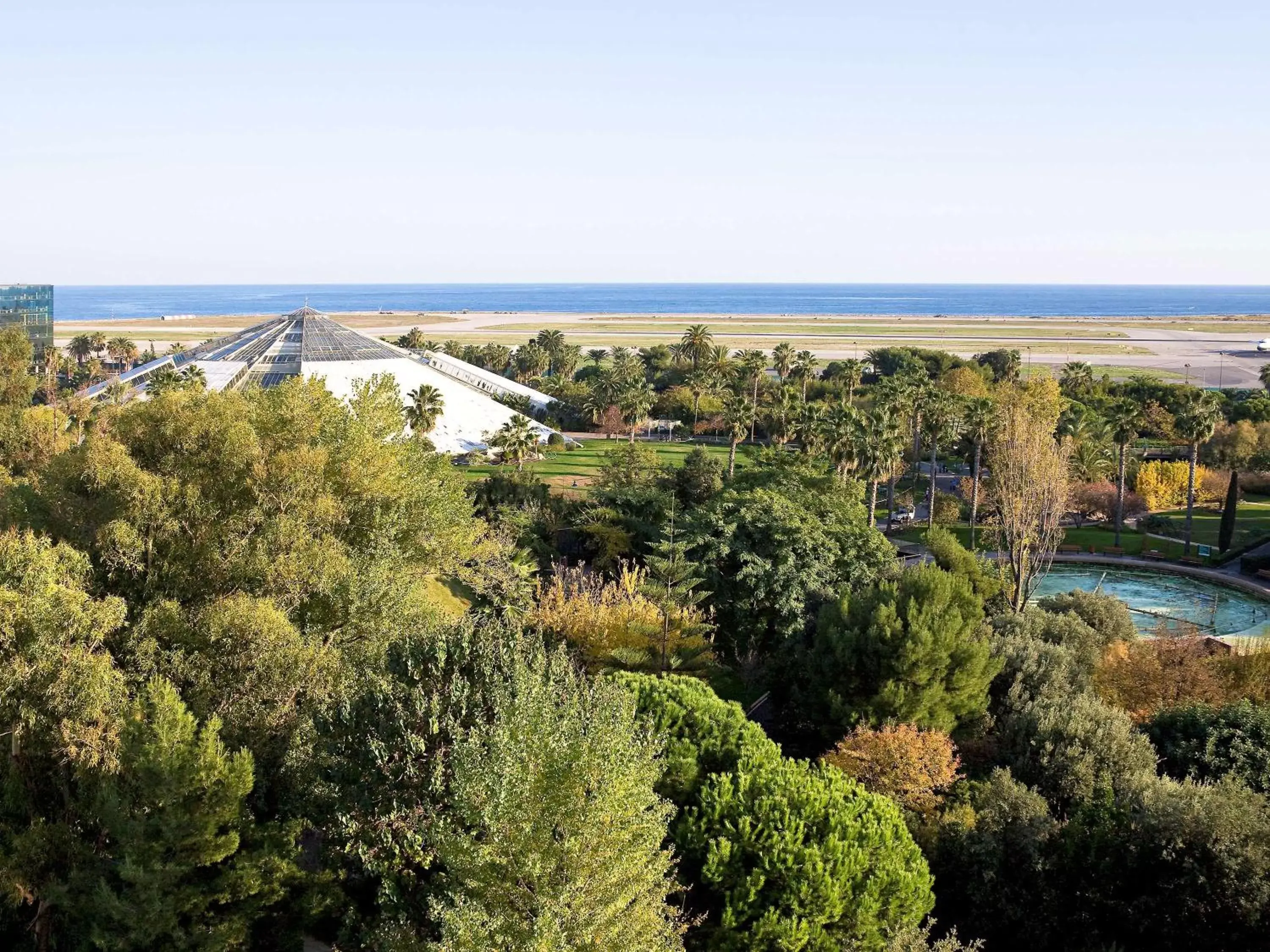 Natural landscape, Bird's-eye View in Novotel Suites Nice Airport