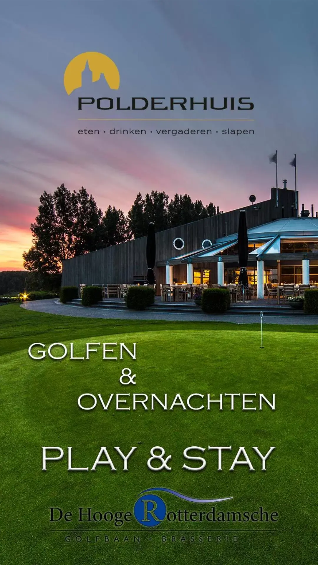 Golfcourse, Property Logo/Sign in Polderhuis Bed & Breakfast