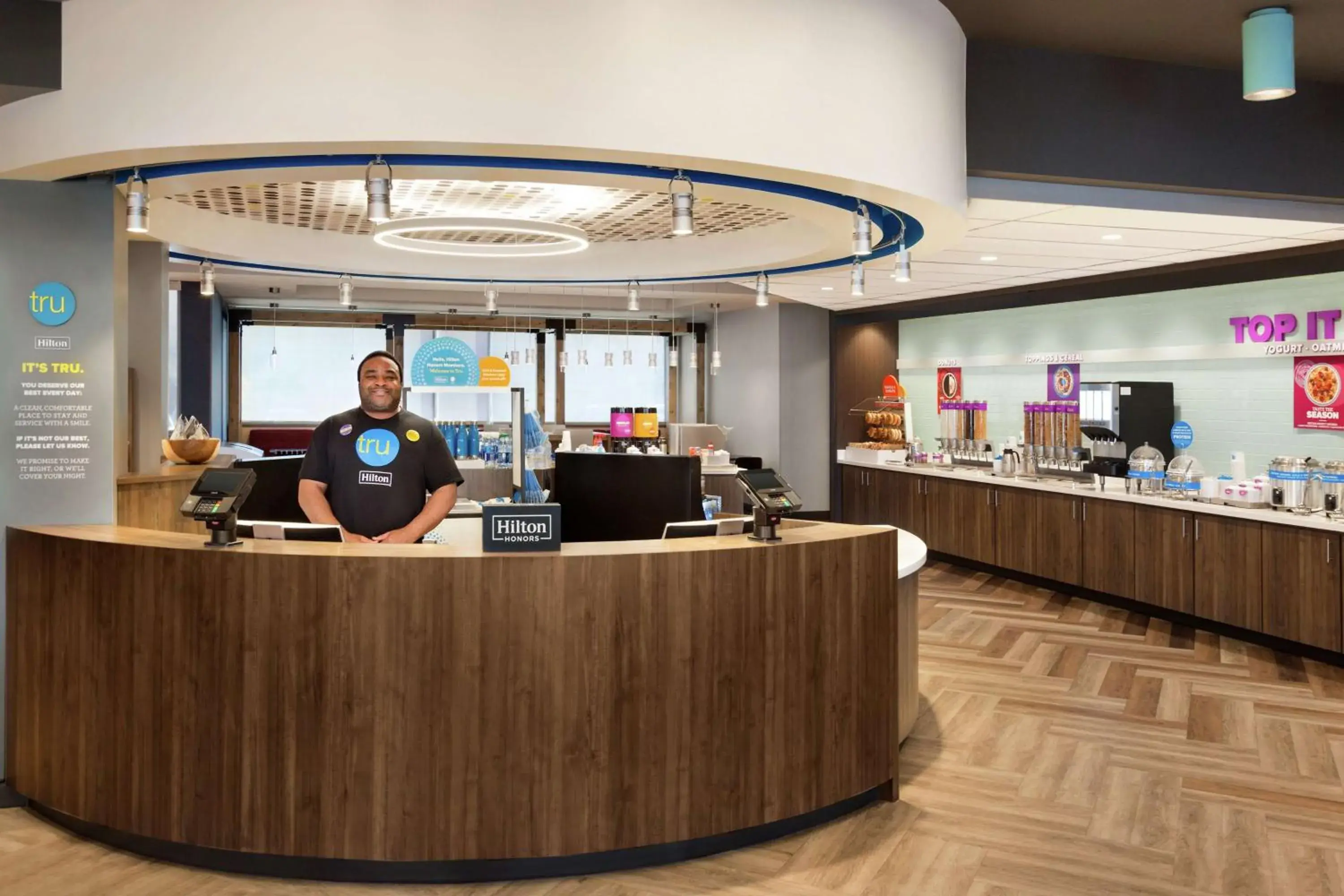 Lobby or reception in Tru By Hilton Las Vegas Airport NV Lobby or reception in Tru By Hilton Las Vegas Airport NV