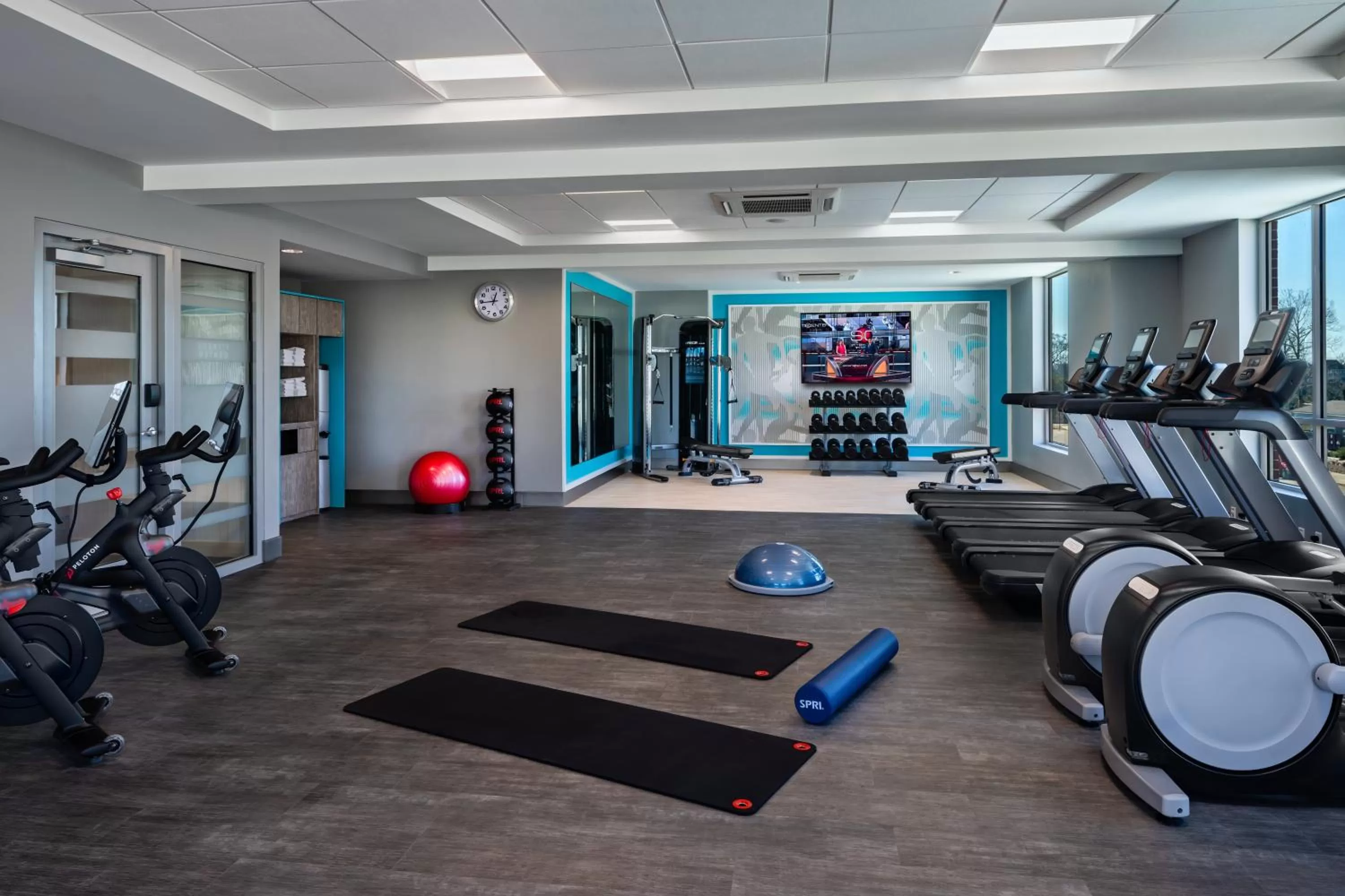 Fitness centre/facilities in Crowne Plaza North Augusta, by IHG