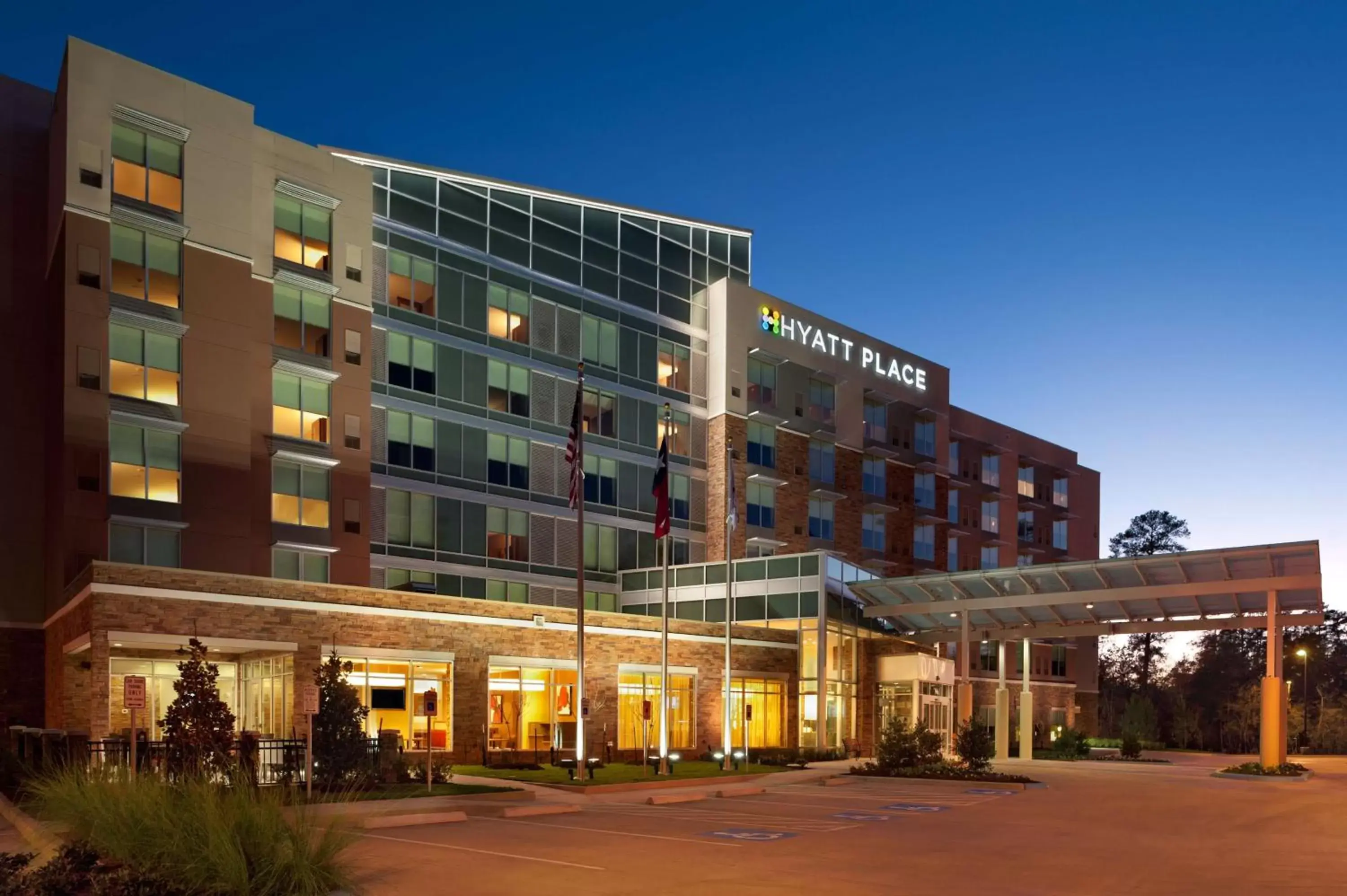 Property building in Hyatt Place Houston/The Woodlands Property building in Hyatt Place Houston/The Woodlands