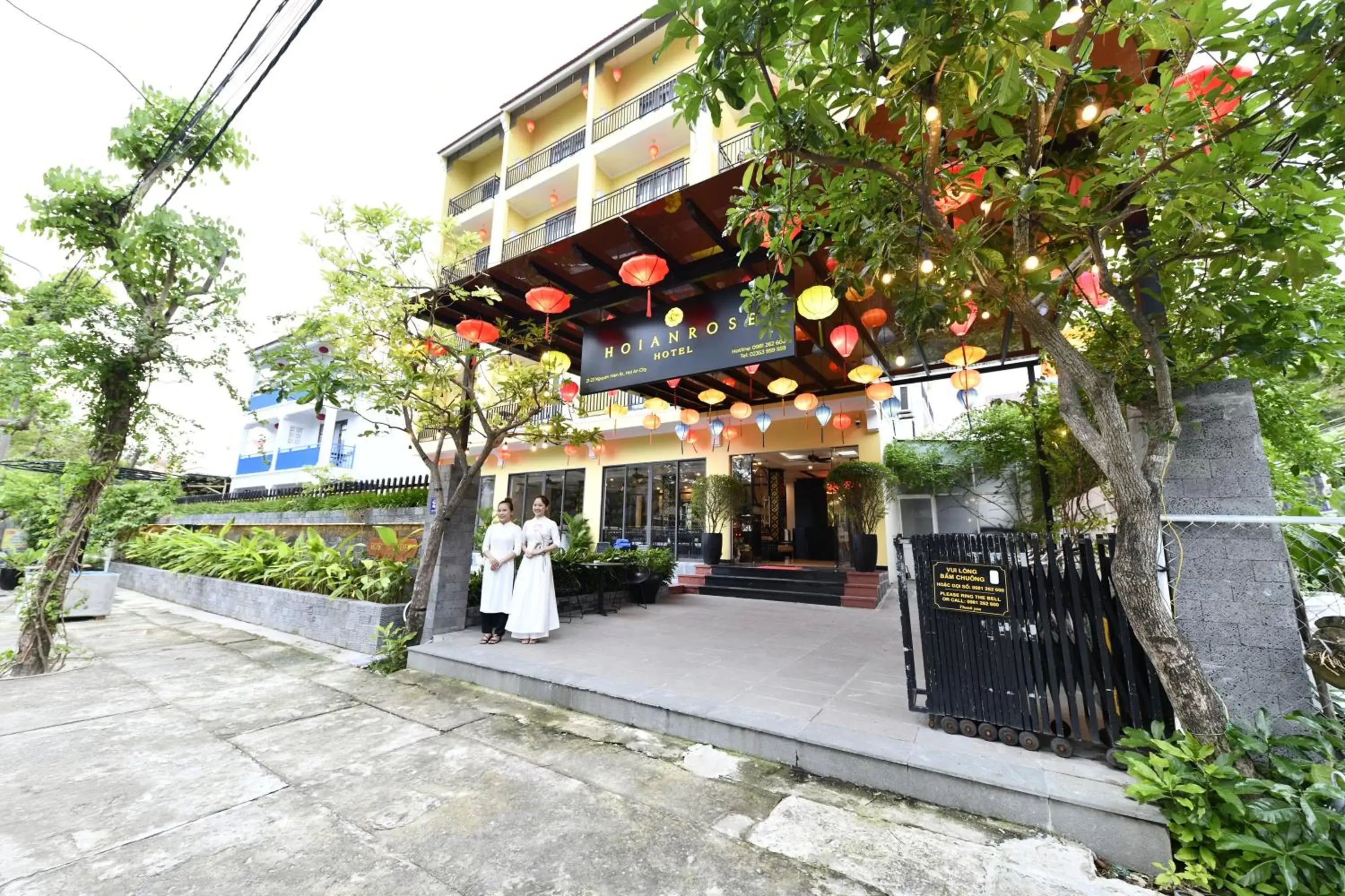 Property Building in Hoi An Rose Garden Hotel