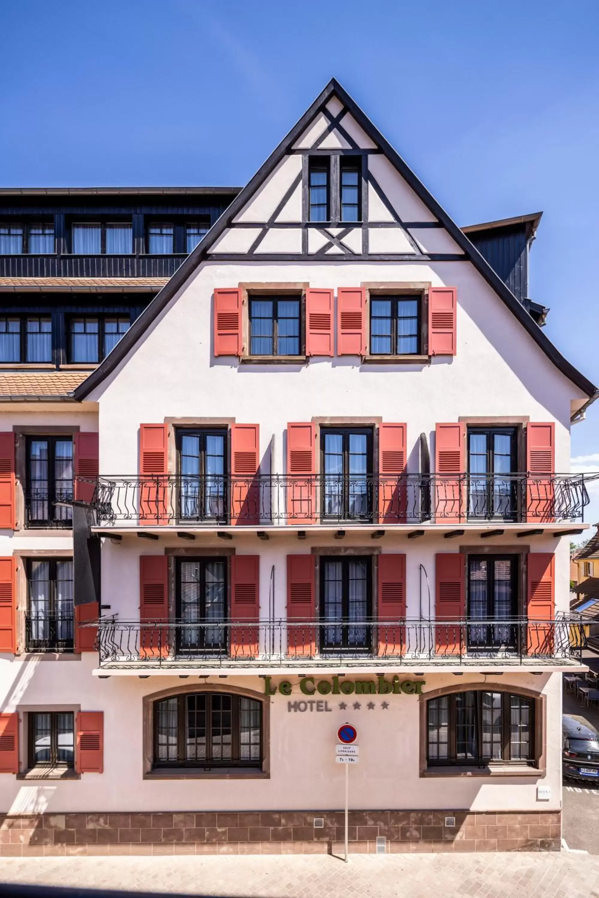 Property Building in Hotel Le Colombier