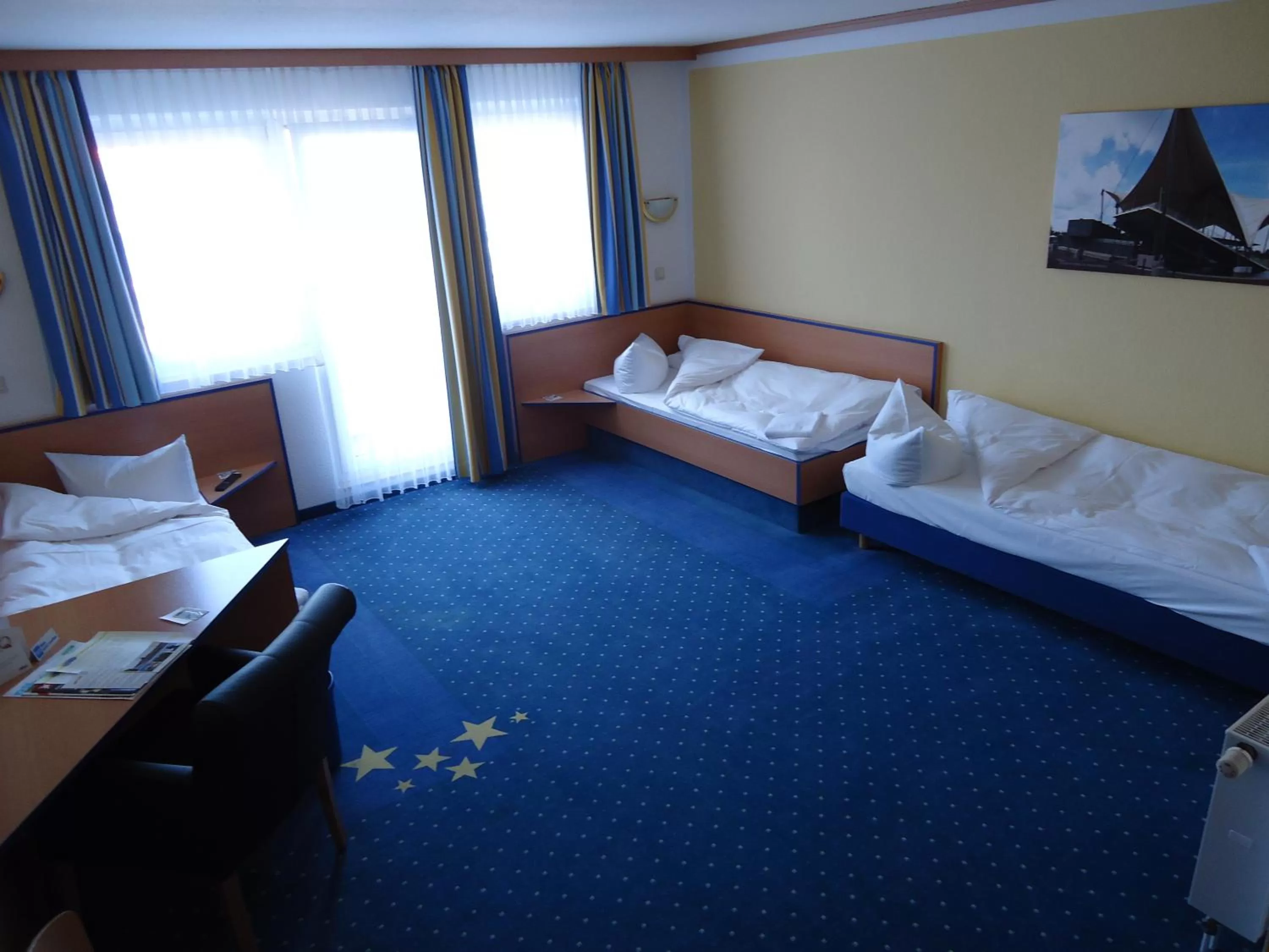 Bed in Sleep & Go Hotel Magdeburg