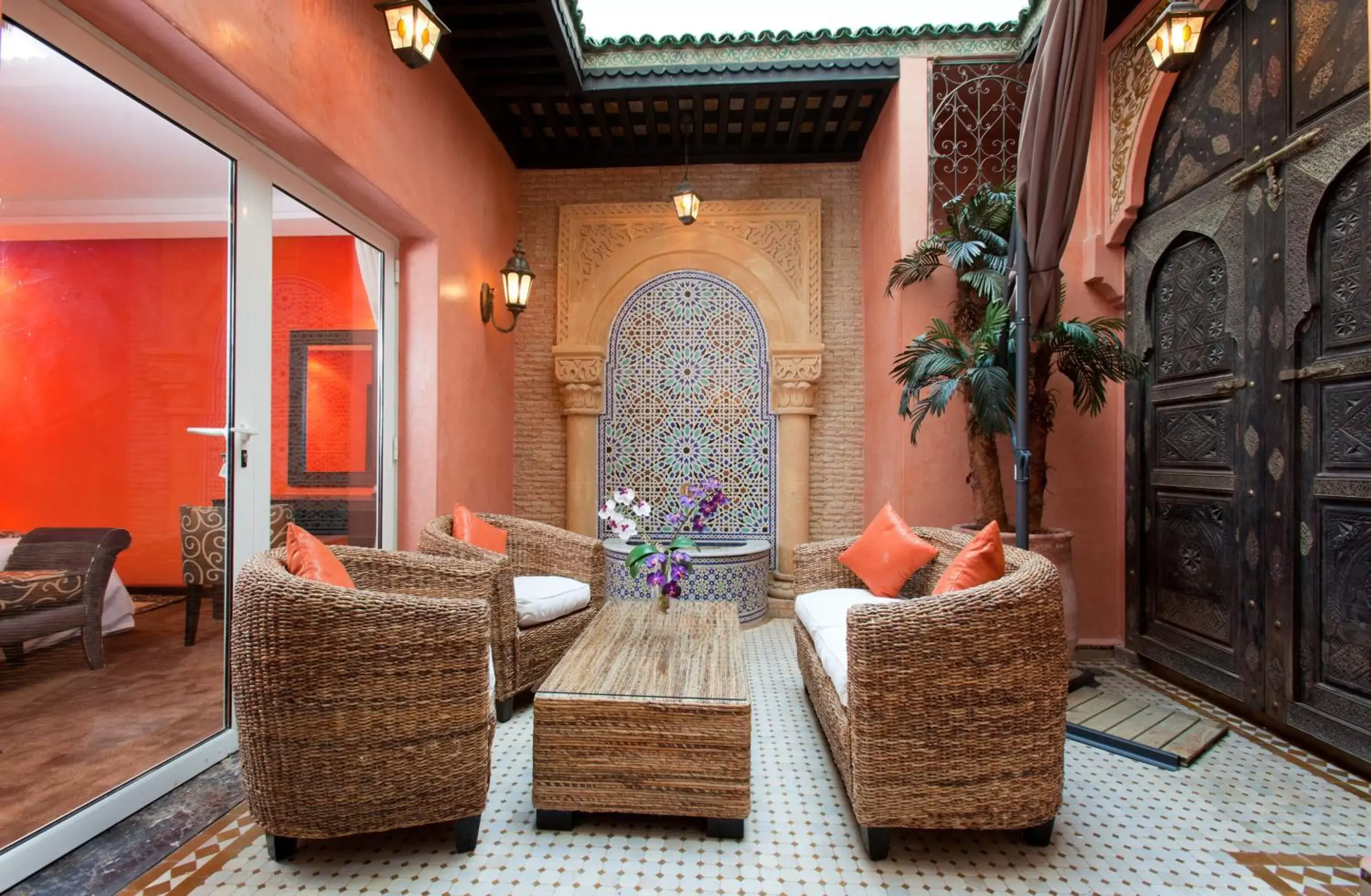 Patio in Art Palace Suites & Spa