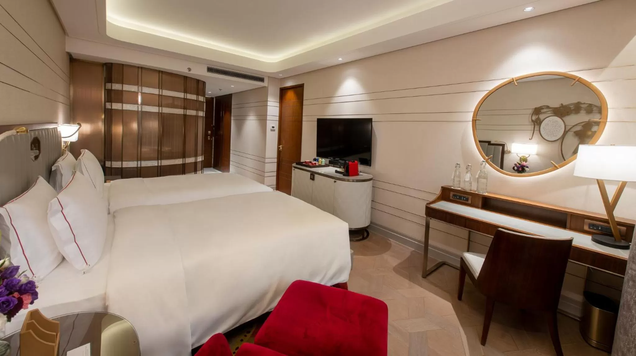 Bed in Admiral Hotel Manila - MGallery Collection