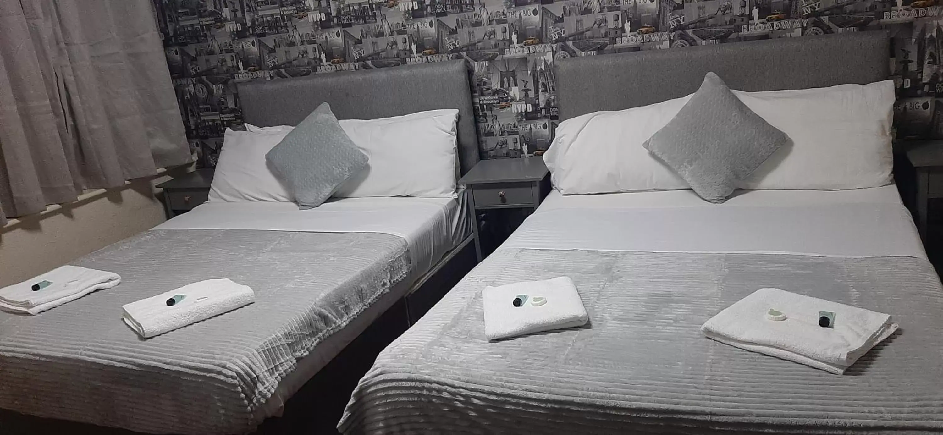 Bed in PRESTIGE PLAZA Hotel