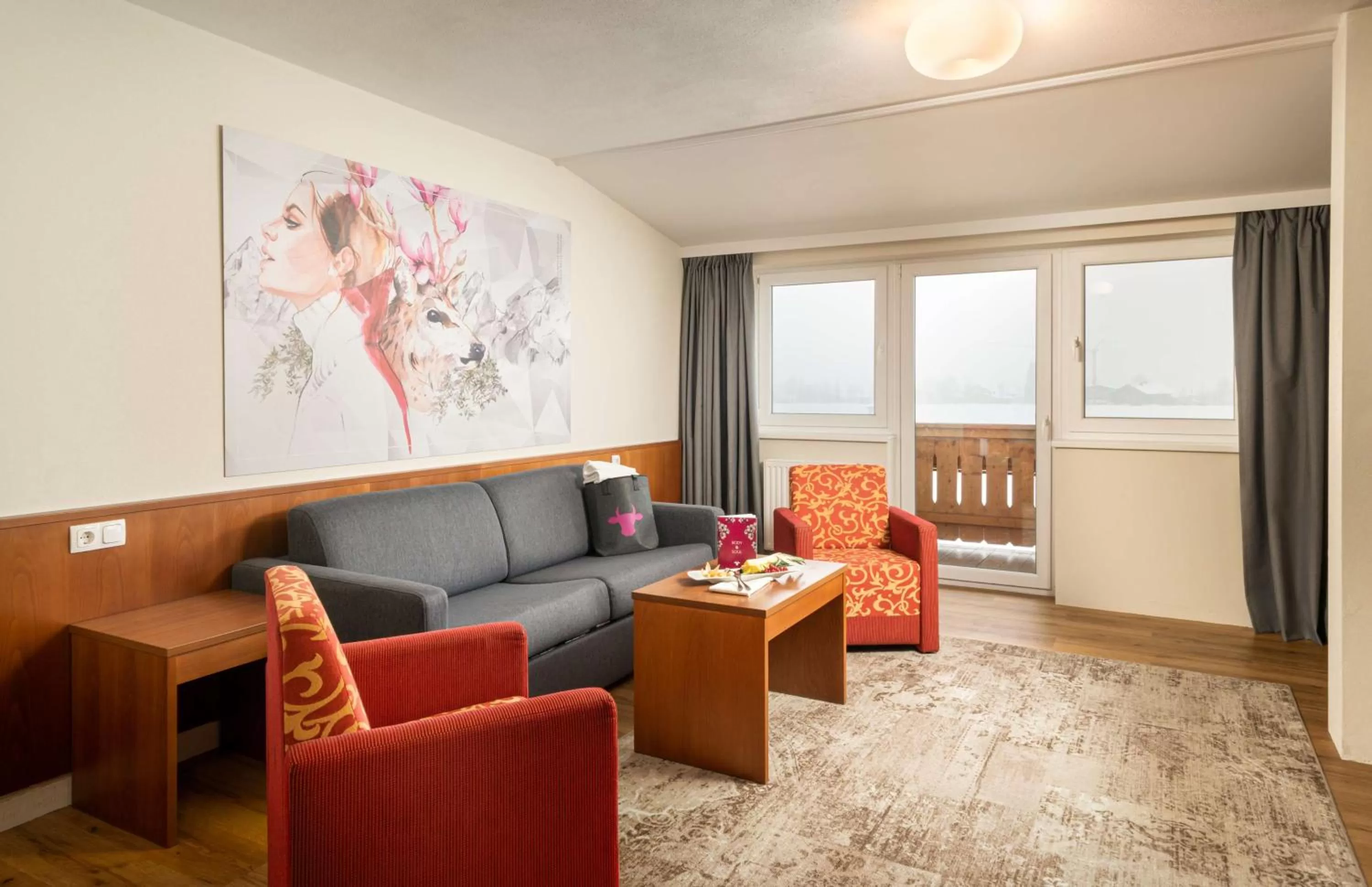 Photo of the whole room in KUHOTEL by Rilano