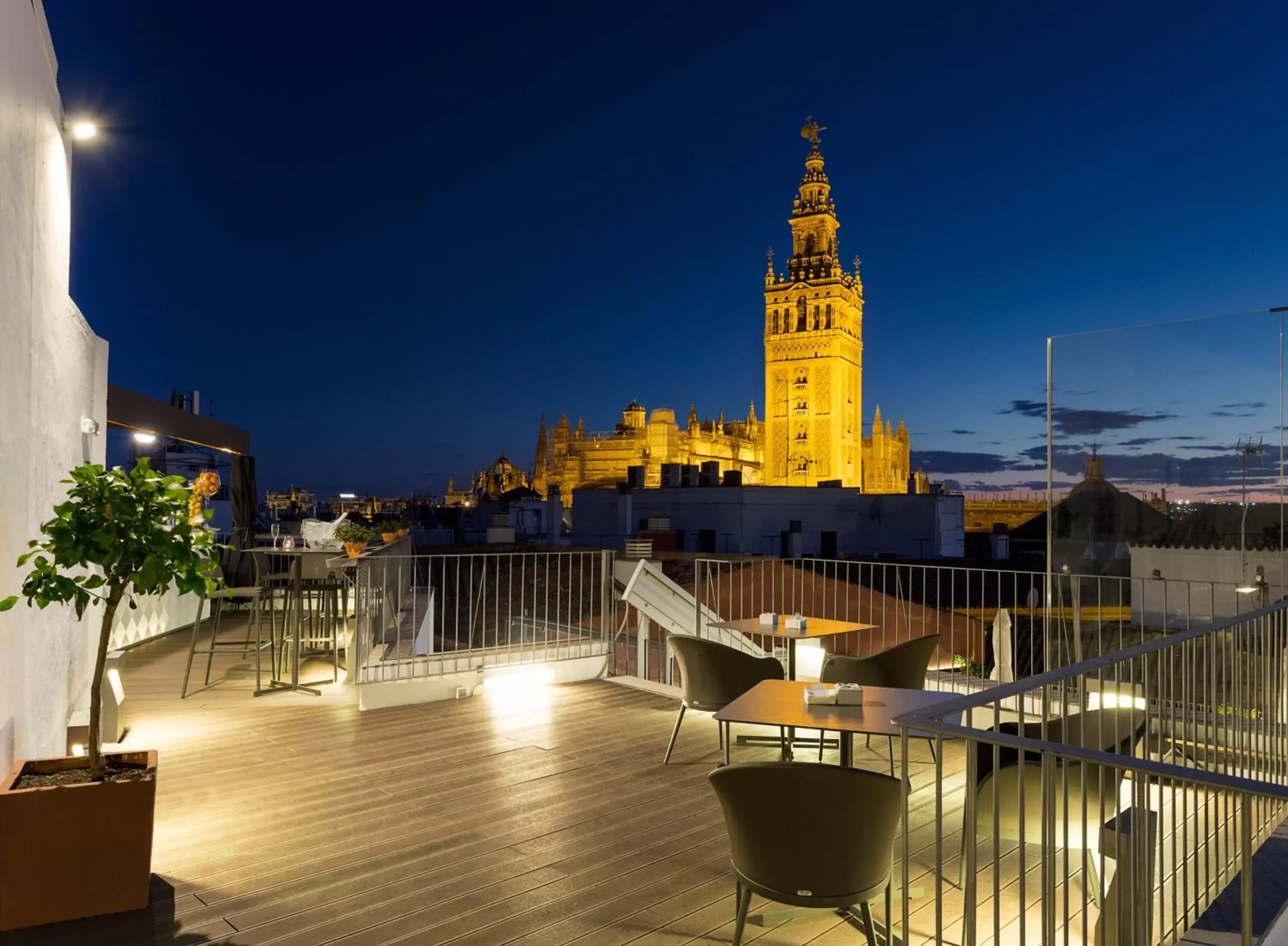 Balcony/Terrace in Eurostars Sevilla Boutique