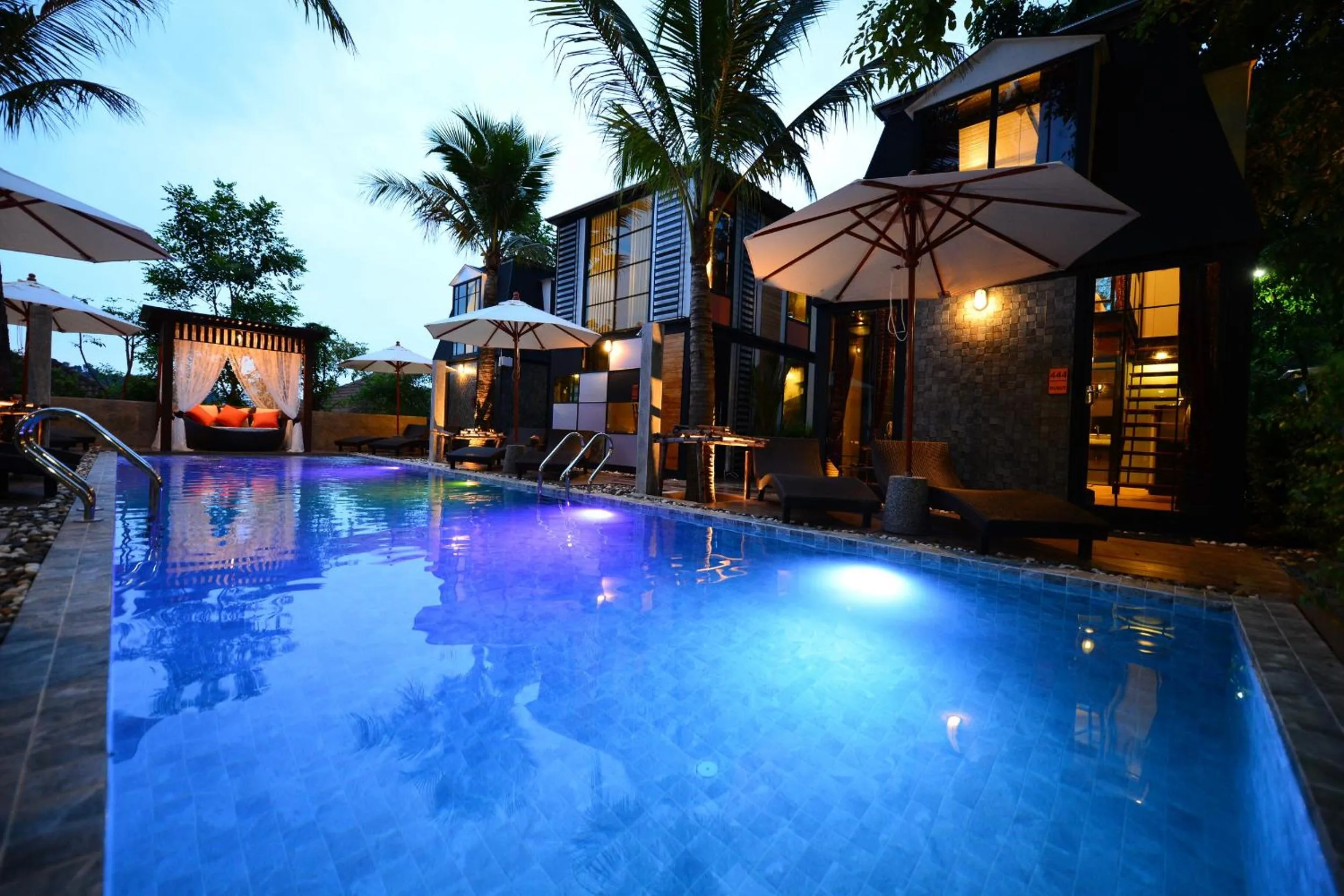 Swimming pool in Bukit Pool Villas - SHA Extra Plus