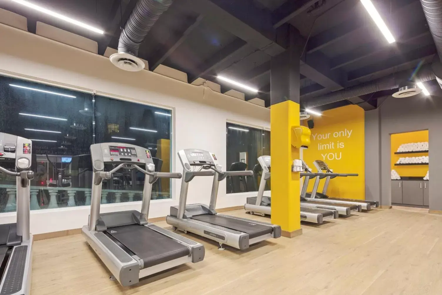 Fitness centre/facilities, Fitness Center/Facilities in Hilton Playa del Carmen, an All-Inclusive Adult Only Resort