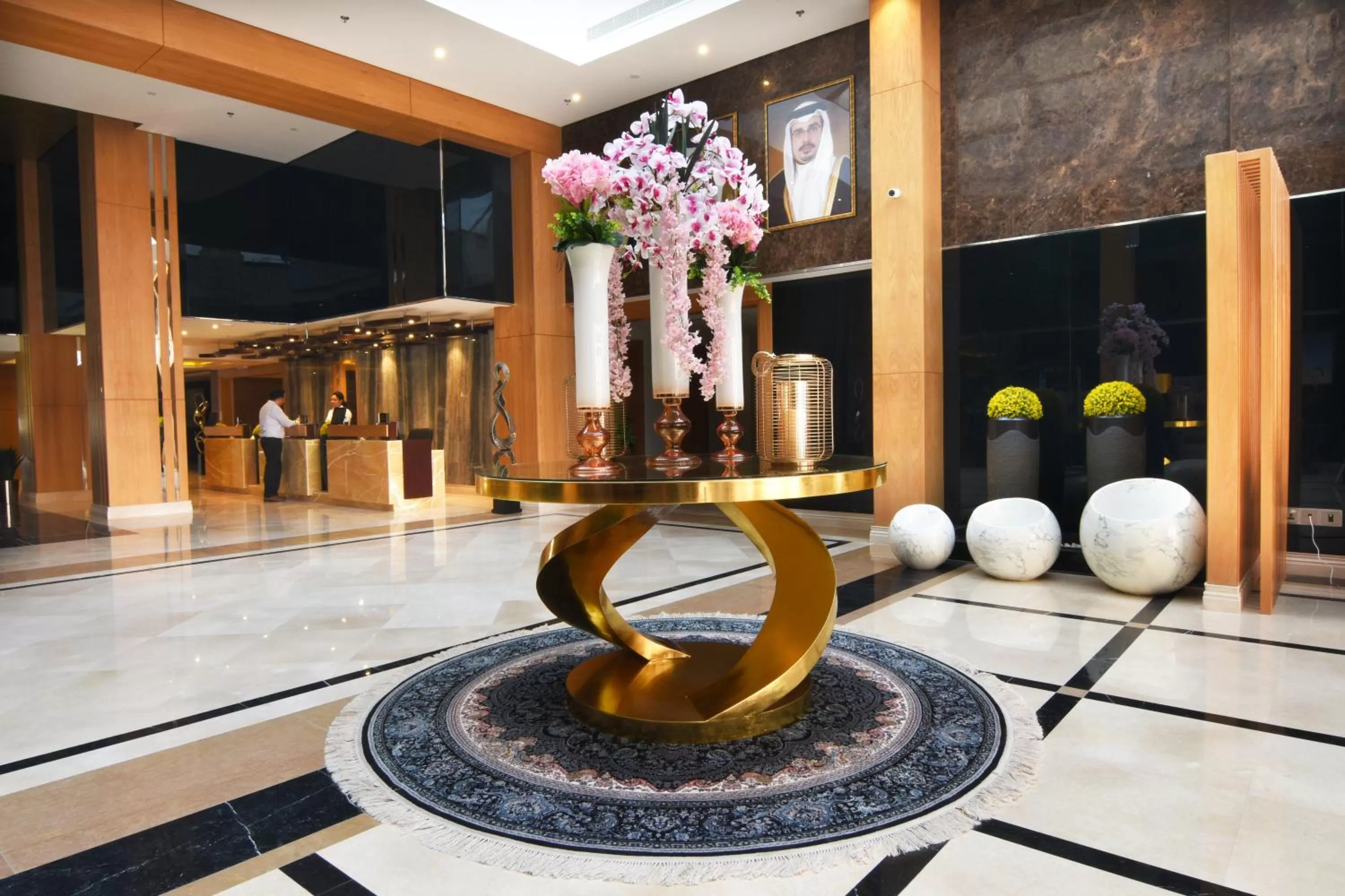 Lobby or reception in Meshal Hotel